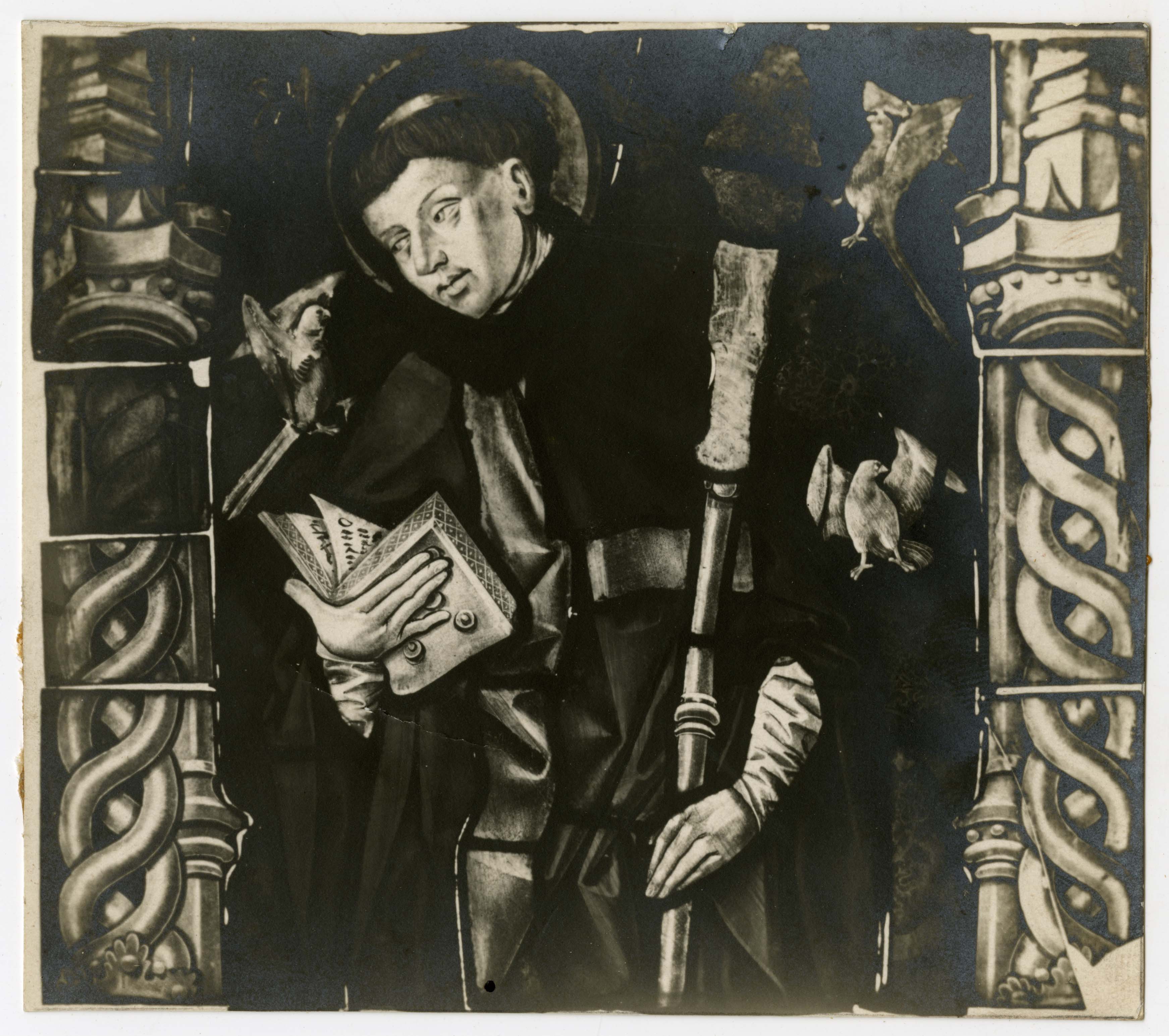 Valle d'Aosta - Opere d'arte - Vetrate artistiche (positivo) di Regia Soprintendenza all'Arte Medievale e Moderna e della Regia Galleria Sabauda di Torino (collaboratore) (prima metà XX)