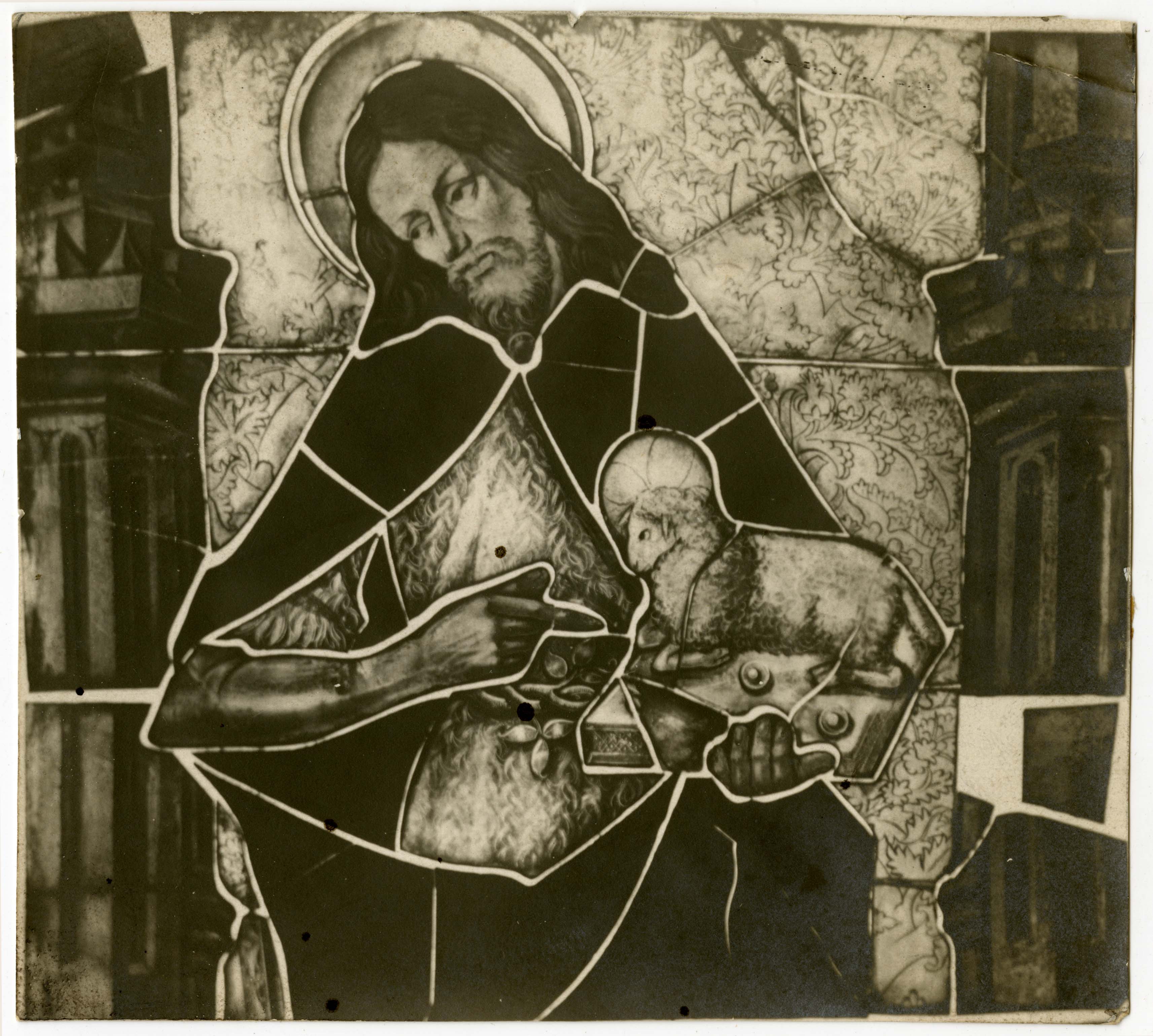 Valle d'Aosta - Opere d'arte - Vetrate artistiche (positivo) di Regia Soprintendenza all'Arte Medievale e Moderna e della Regia Galleria Sabauda di Torino (collaboratore) (prima metà XX)