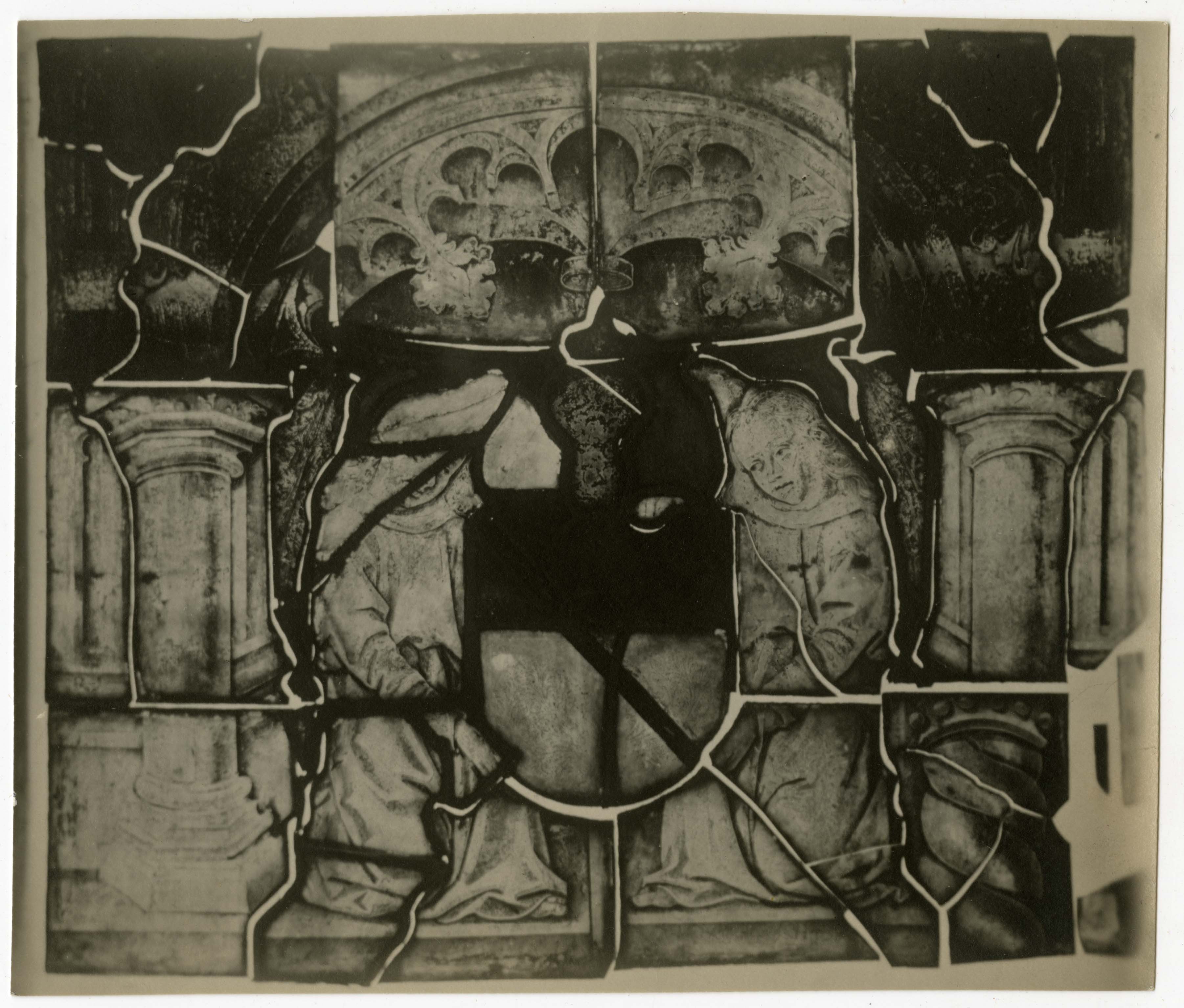 Valle d'Aosta - Opere d'arte - Vetrate artistiche (positivo) di Regia Soprintendenza all'Arte Medievale e Moderna e della Regia Galleria Sabauda di Torino (collaboratore) (prima metà XX)