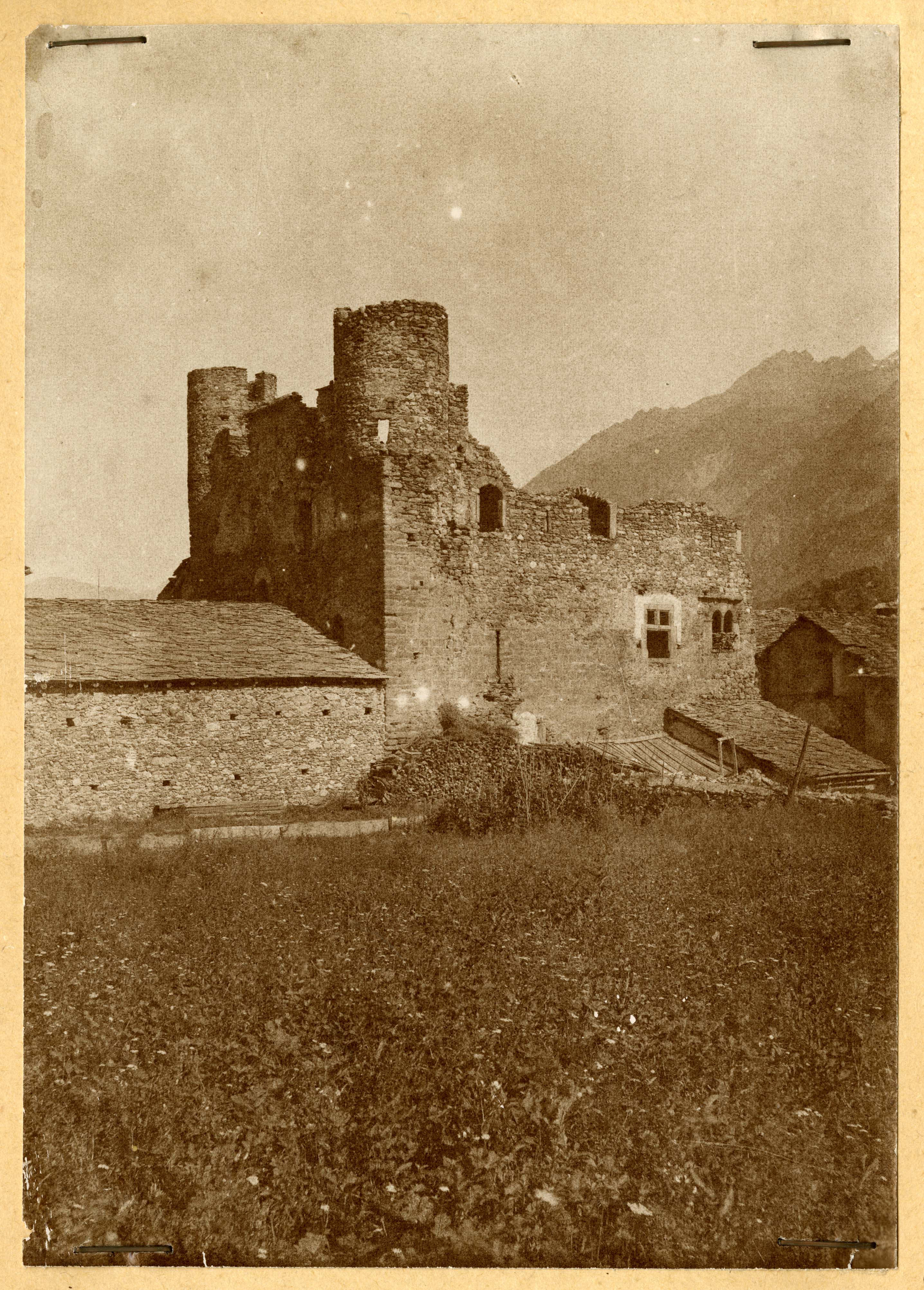 Valle d'Aosta - Architettura militare - Castelli (positivo) di Nigra, Carlo (fine XIX)