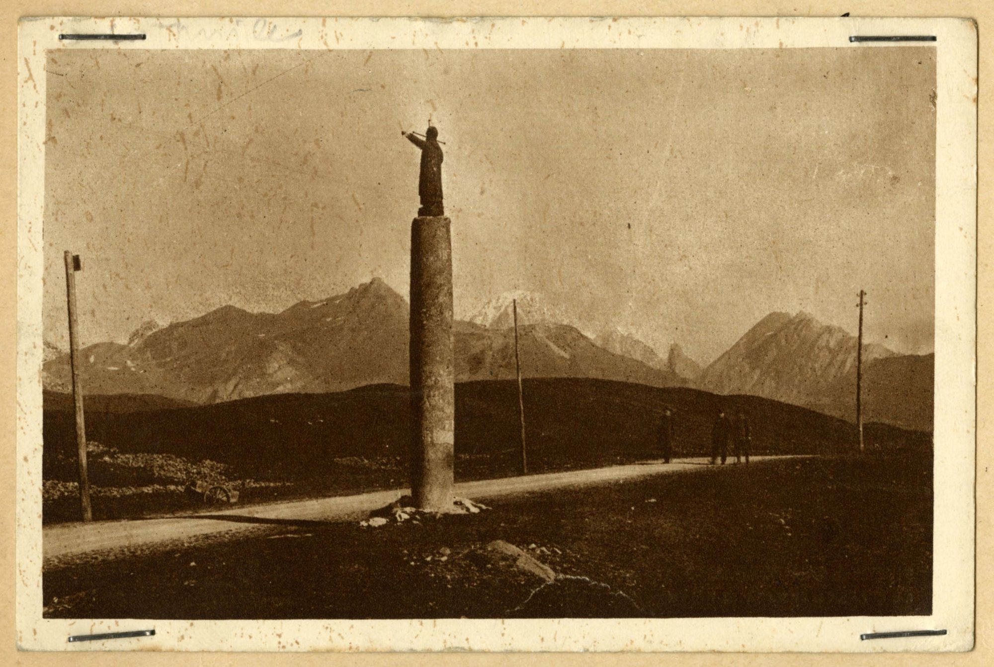 Colle del Piccolo San Bernardo <La Thuile> - Colonna di Joux (positivo) di Anonimo aostano (primo quarto XX)
