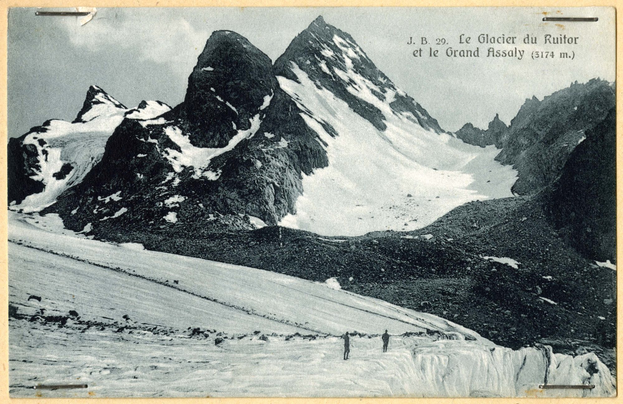 La Thuile - Monte Ruitor - Ghiacciai (positivo) di Brocherel, Jules (prima metà XX)