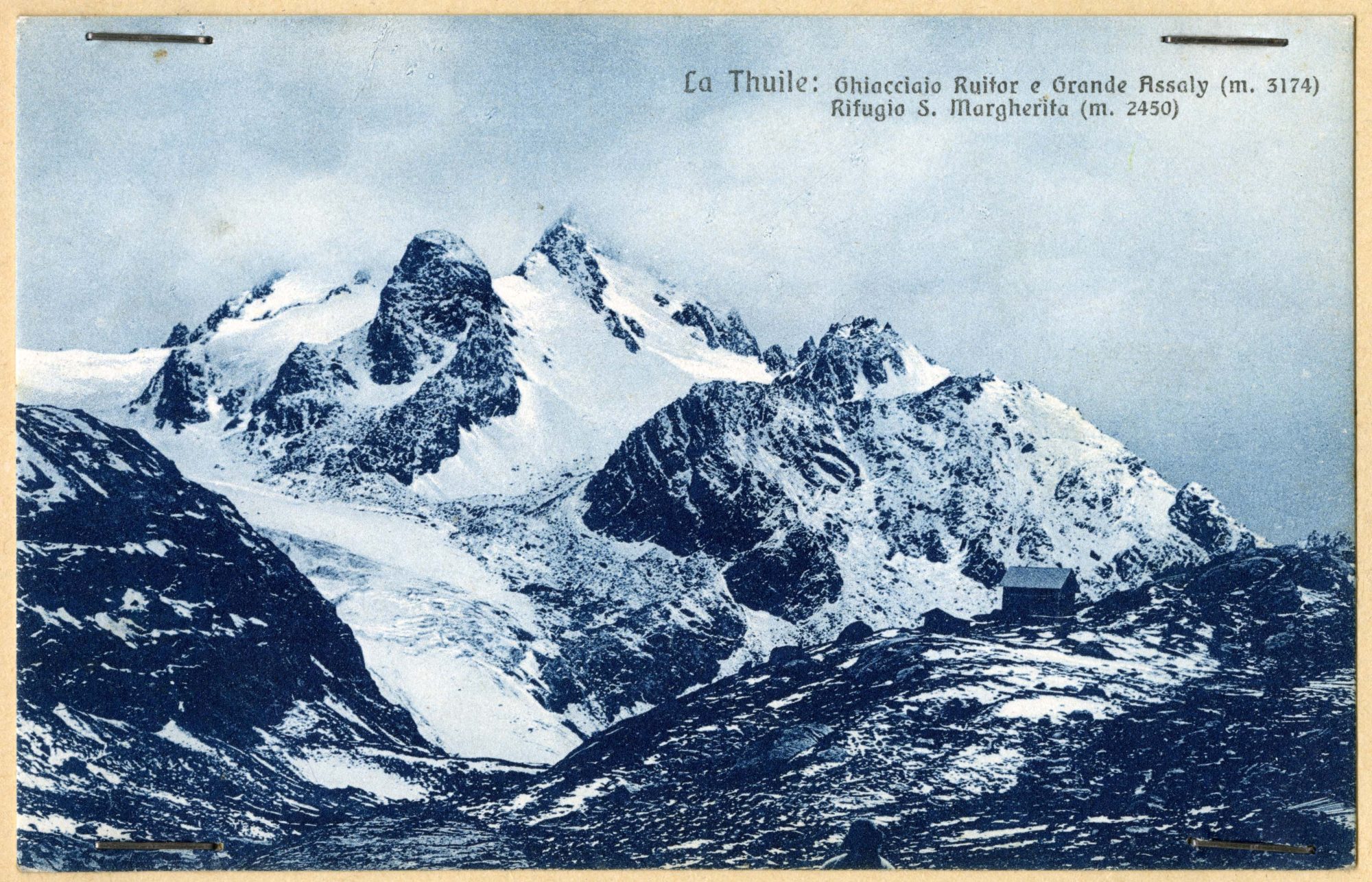 La Thuile - Monte Grand Assaly (positivo) di Mazzocchi (prima metà XX)