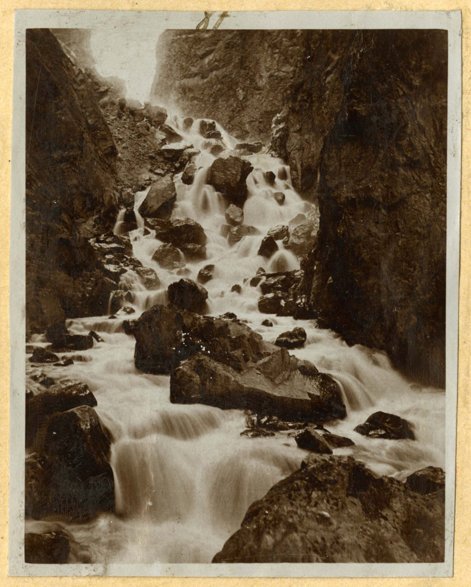 Valle d'Aosta - Vedute - Corsi d'acqua (positivo) di Balbo Bertone di Sambuy, Edoardo (fine XIX)