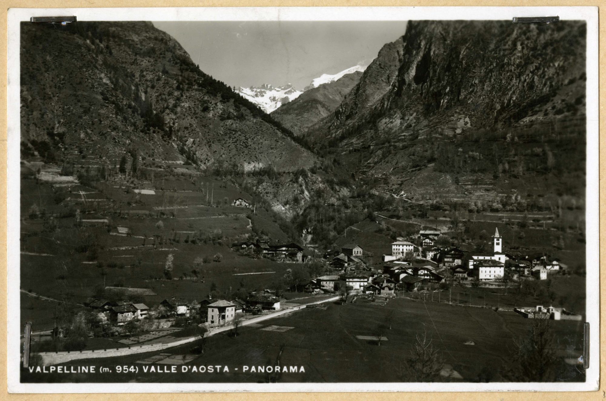 Valle d'Aosta - Vedute - Montagne (positivo) di Campassi (secondo quarto XX)