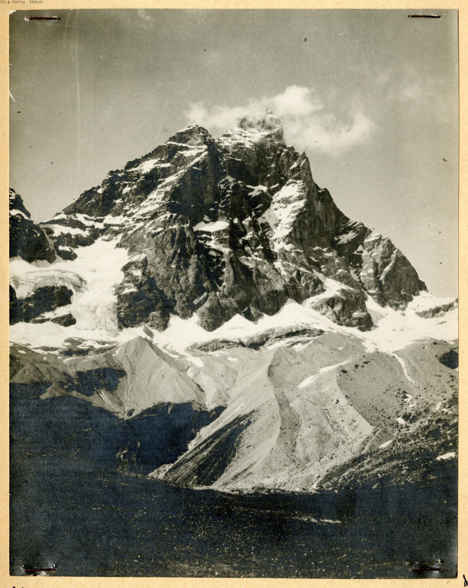Valtournenche - Monte Cervino (positivo) di Rey, Guido (inizio XX)