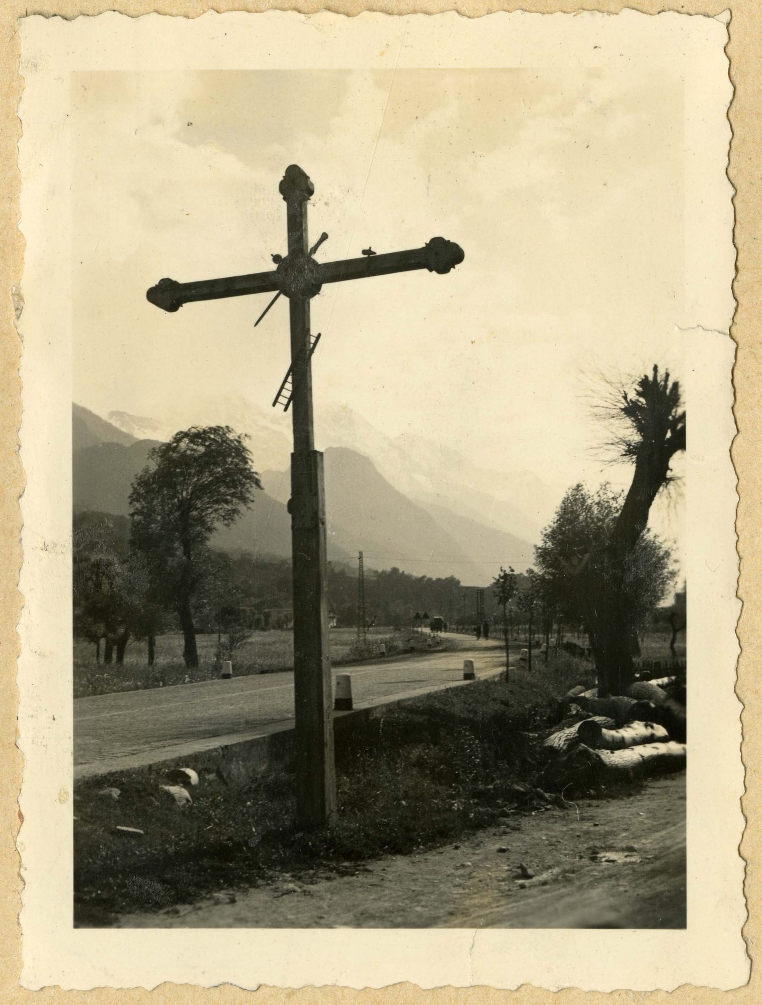 Valle d'Aosta - Infrastrutture - Strade (positivo) di Anonimo aostano (secondo quarto XX)