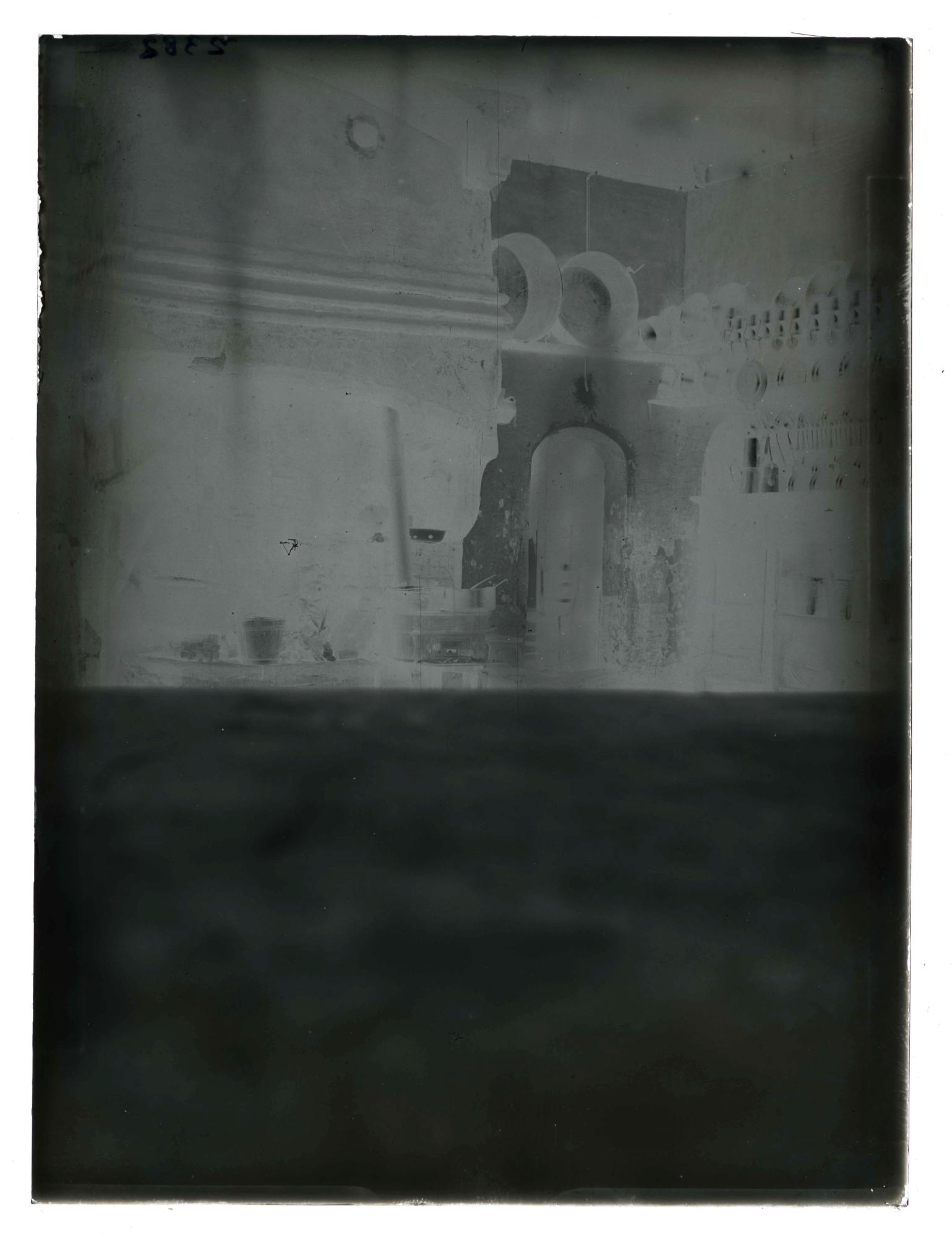 Avise - Castello di Avise (negativo) di Anonimo aostano (prima metà XX)