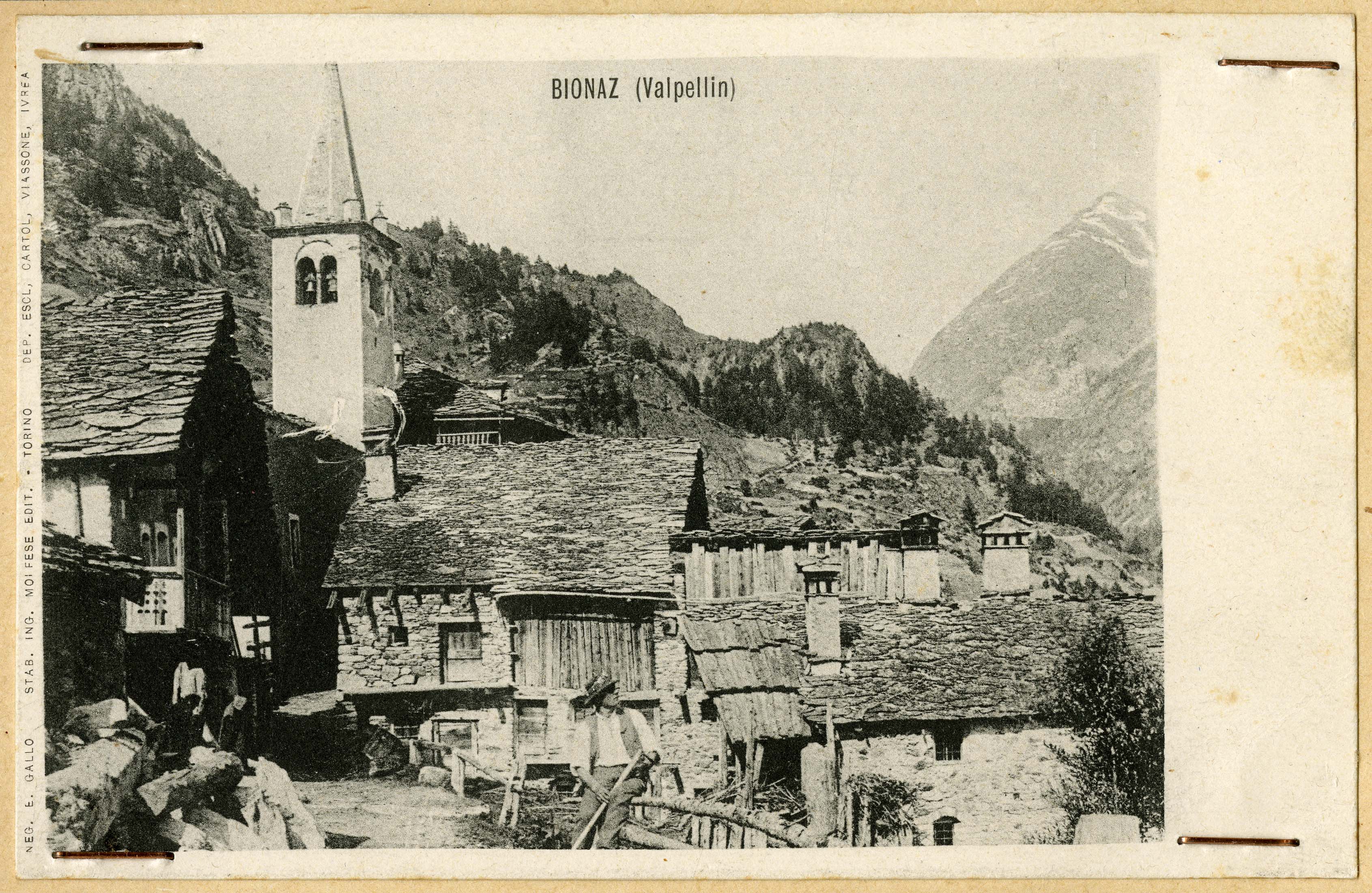 Valle d'Aosta - Architettura religiosa - Chiese (positivo) di Gallo, E (inizio XX)