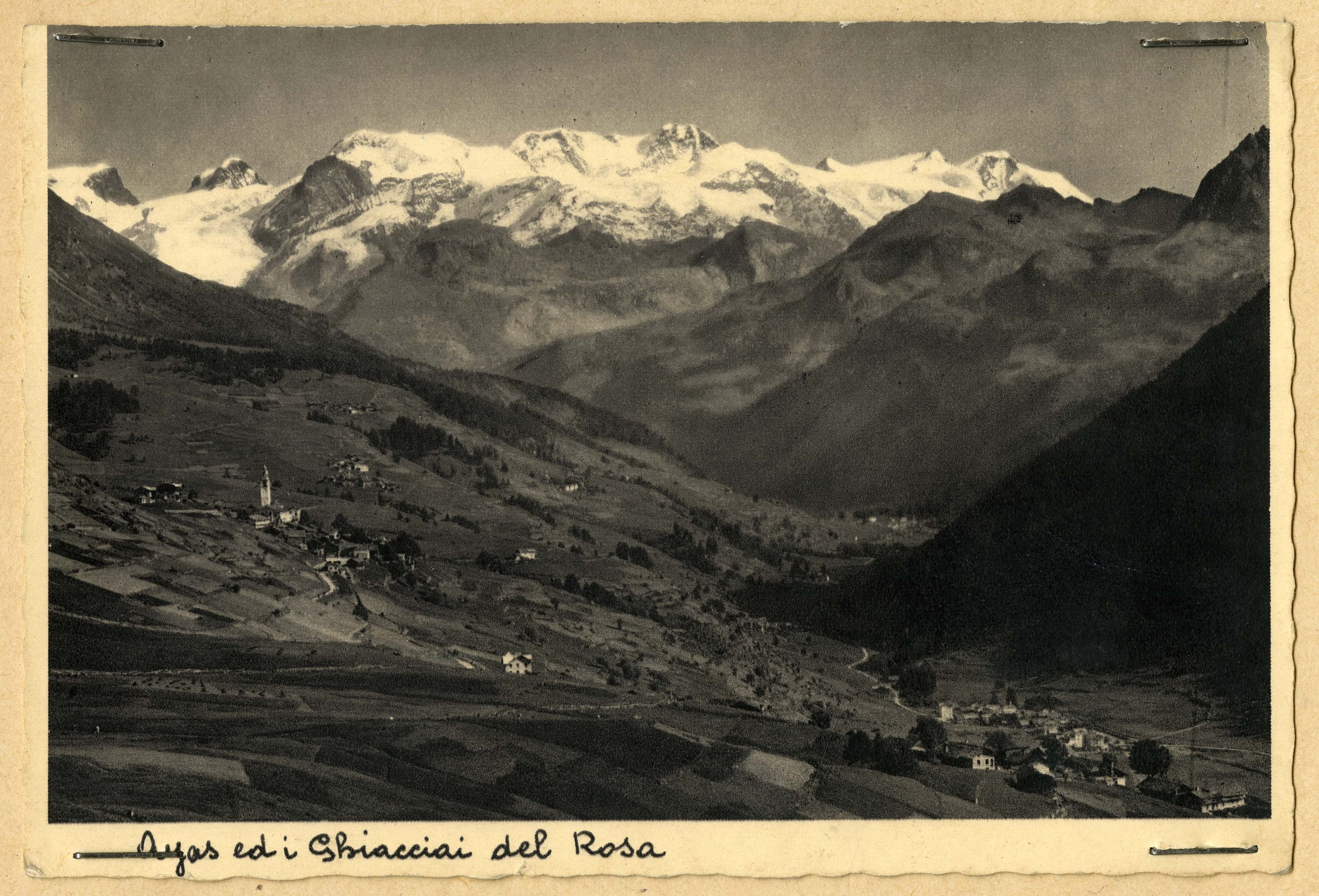 Ayas - Monte Rosa (positivo) di Brocherel, Jules (secondo quarto XX)