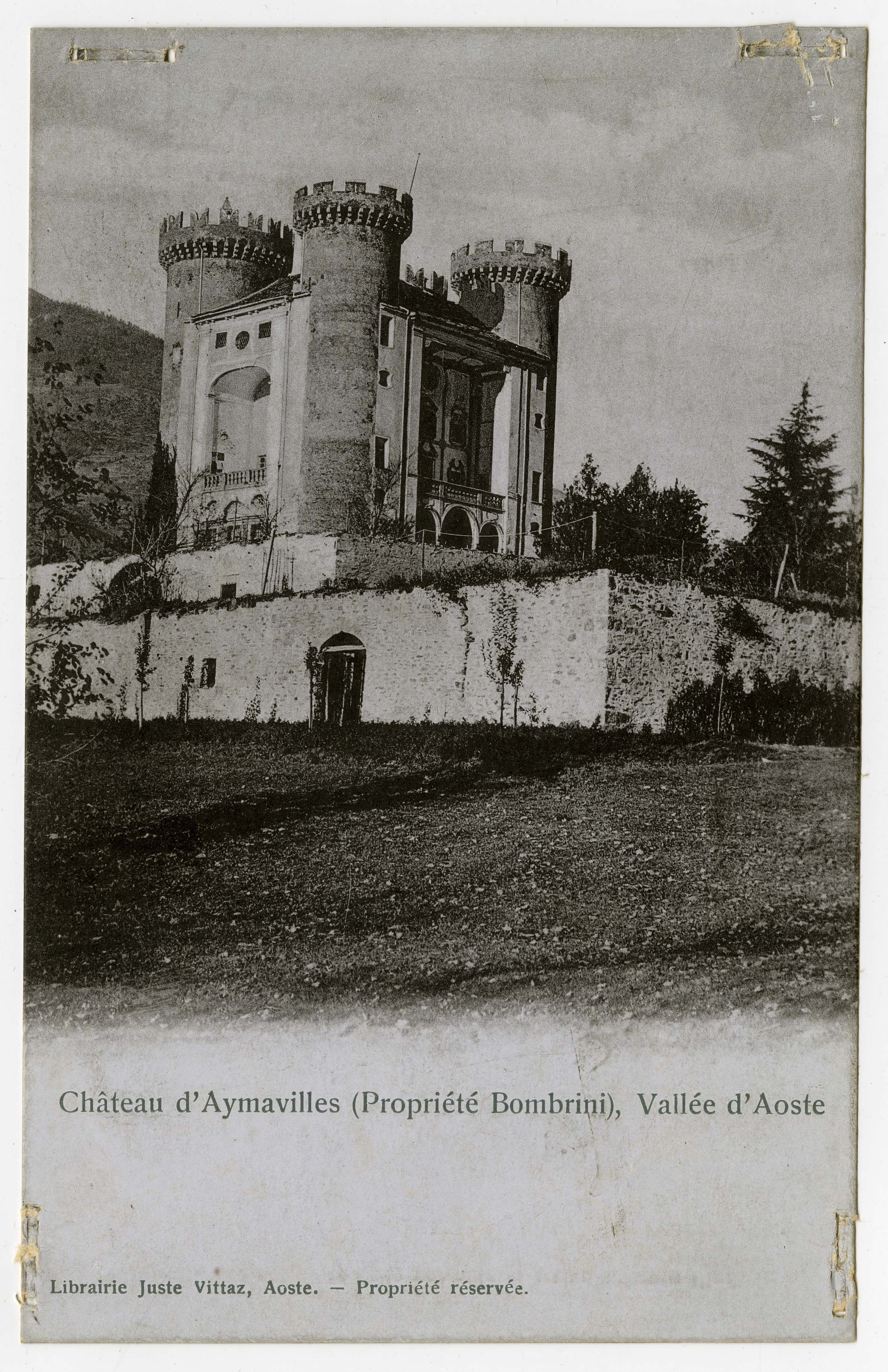 Valle d'Aosta - Architettura militare - Castelli (positivo) di Freppaz, Adolfo (fine/ inizio XIX/ XX)