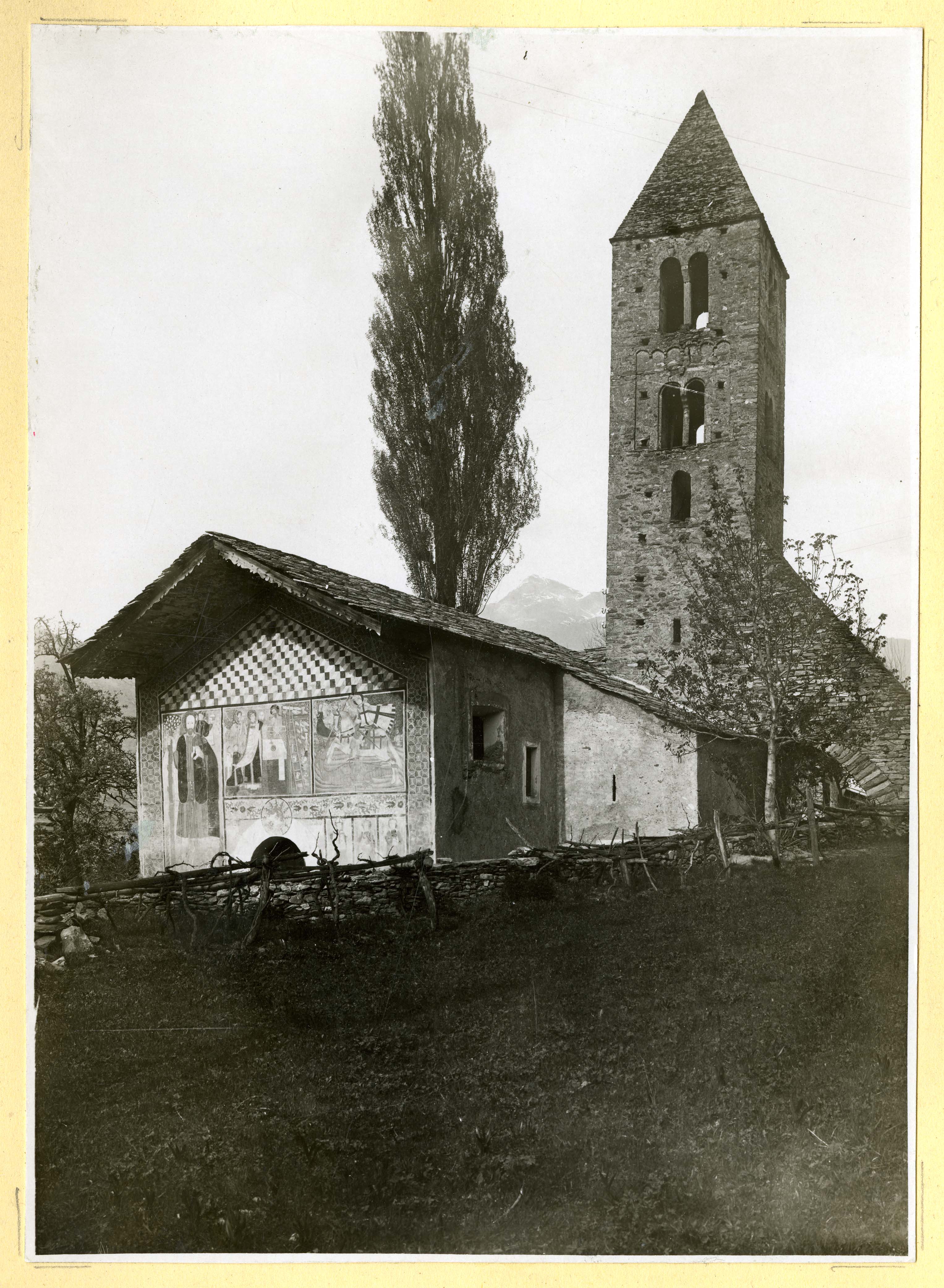 Gressan - Chiesa della Maddalena (positivo) di Brocherel, Jules (secondo quarto XX)