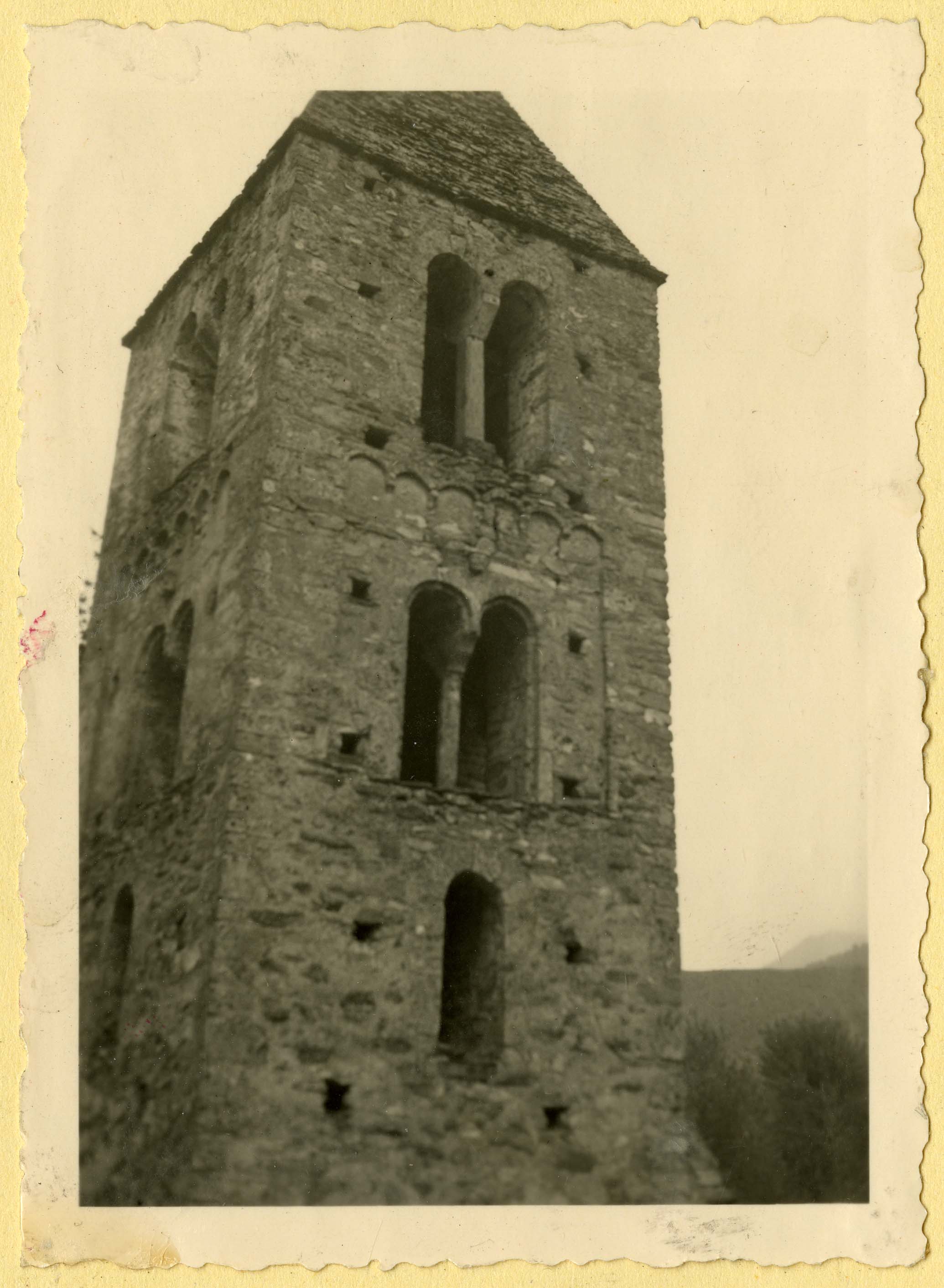 Valle d'Aosta - Architettura religiosa - Campanili (positivo) di Anonimo aostano (secondo quarto XX)