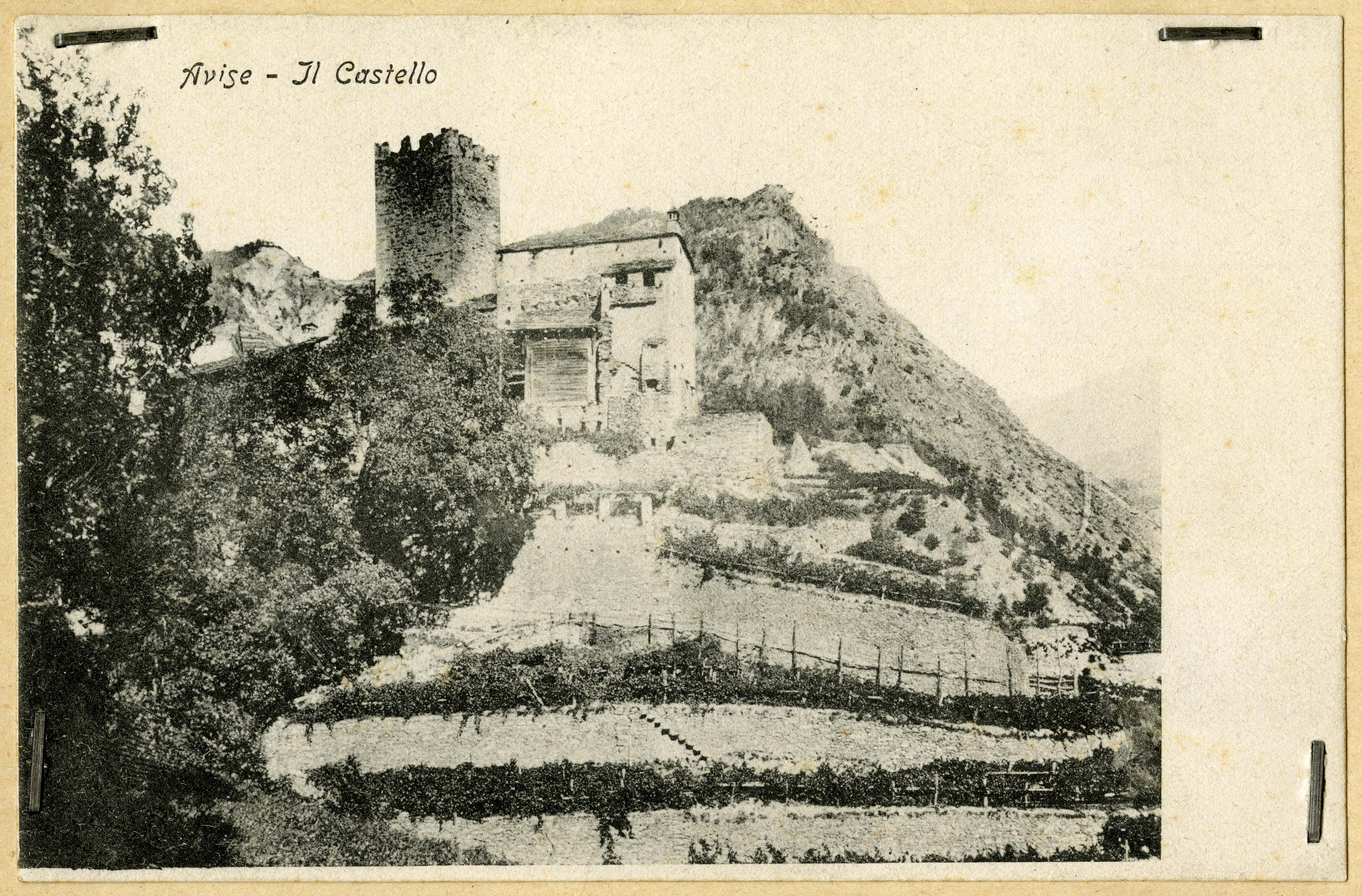 Avise - Castello di Blonay (positivo) di Anonimo aostano (inizio XX)