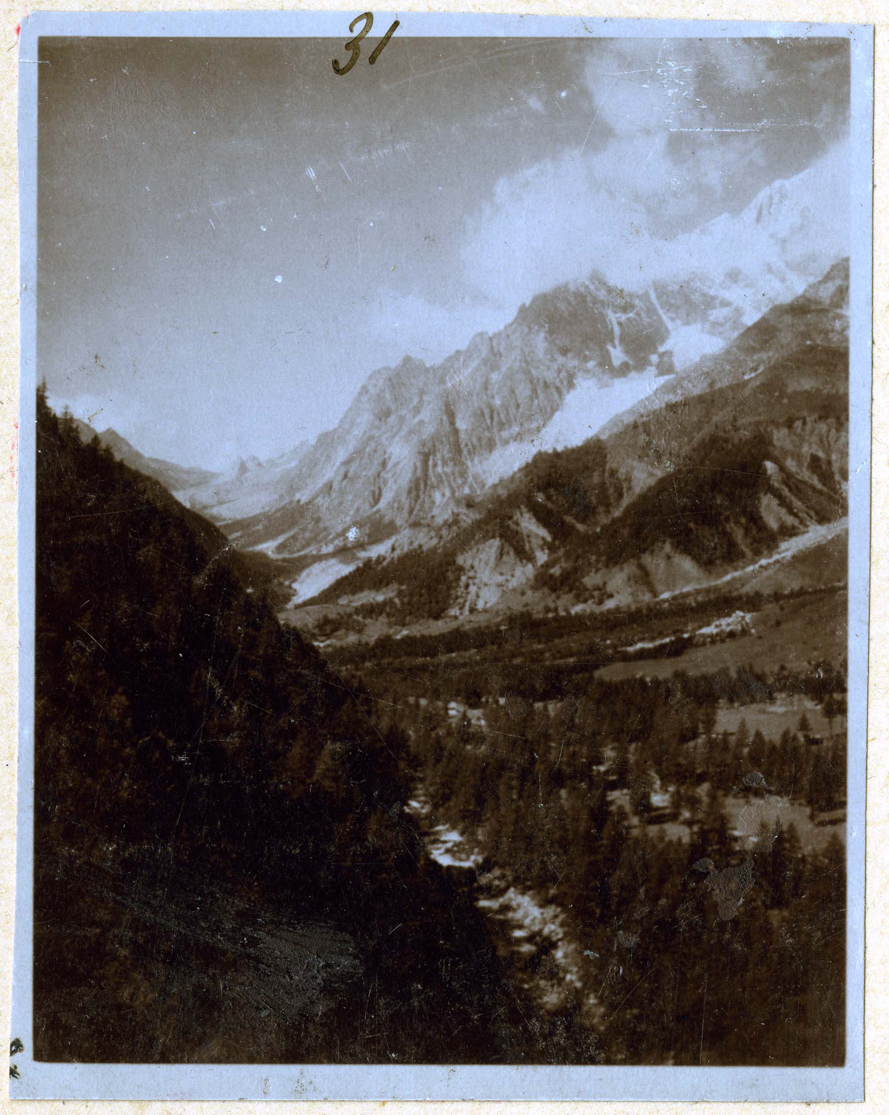 Val Veny <Courmayeur> - Vedute (positivo) di Balbo Bertone di Sambuy, Edoardo (fine XIX)