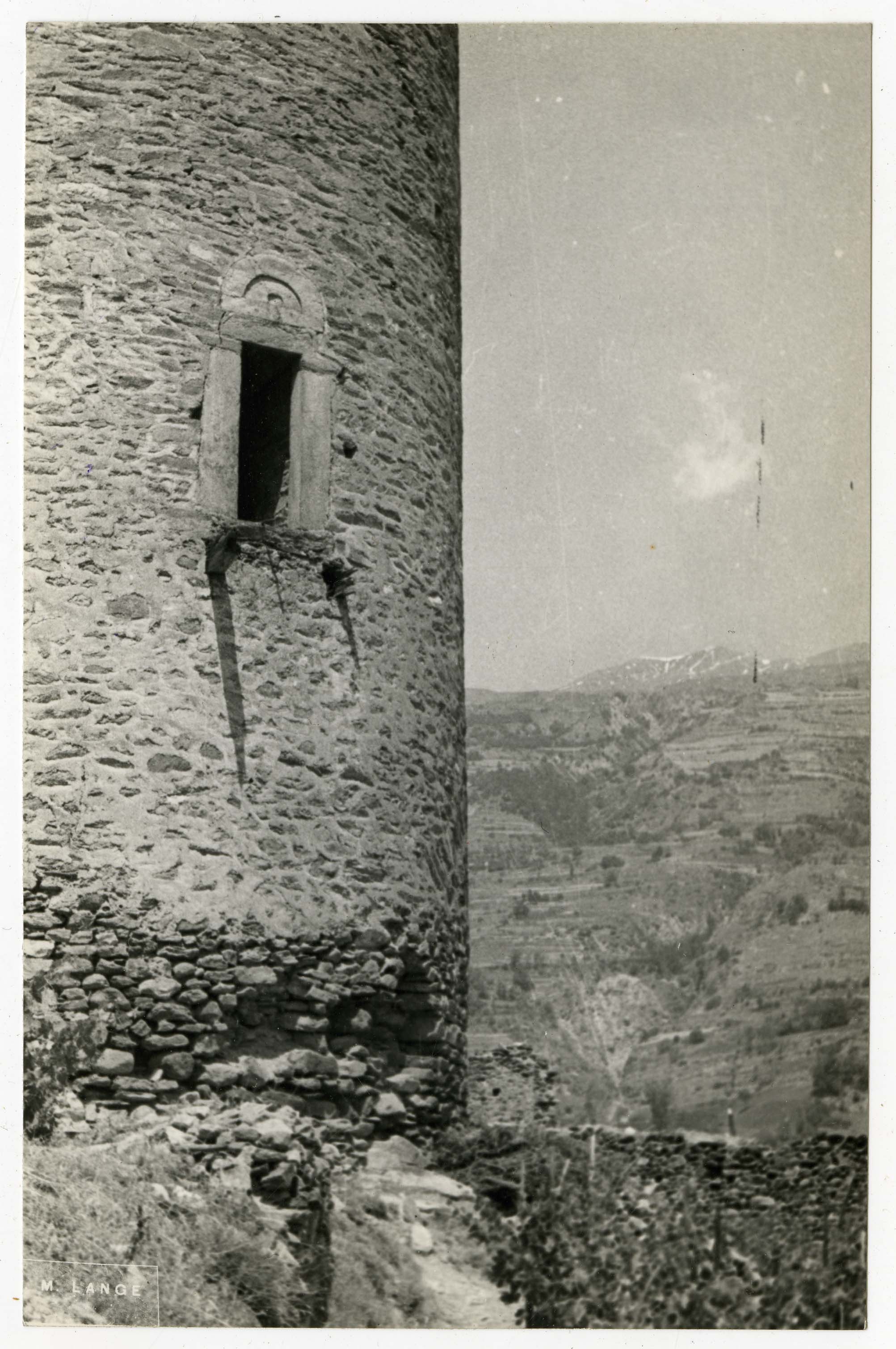 Villeneuve - Castello di Châtel-Argent (positivo) di Lange, Guglielmo (terzo quarto XX)