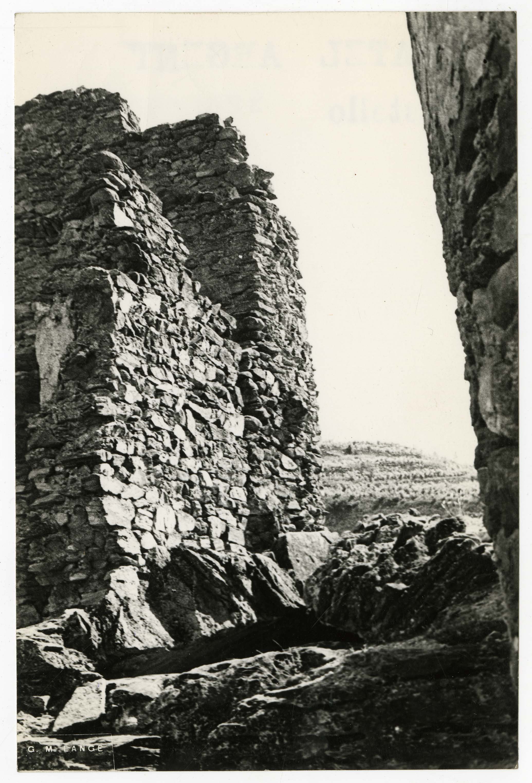 Villeneuve - Castello di Châtel-Argent (positivo) di Lange, Guglielmo (terzo quarto XX)