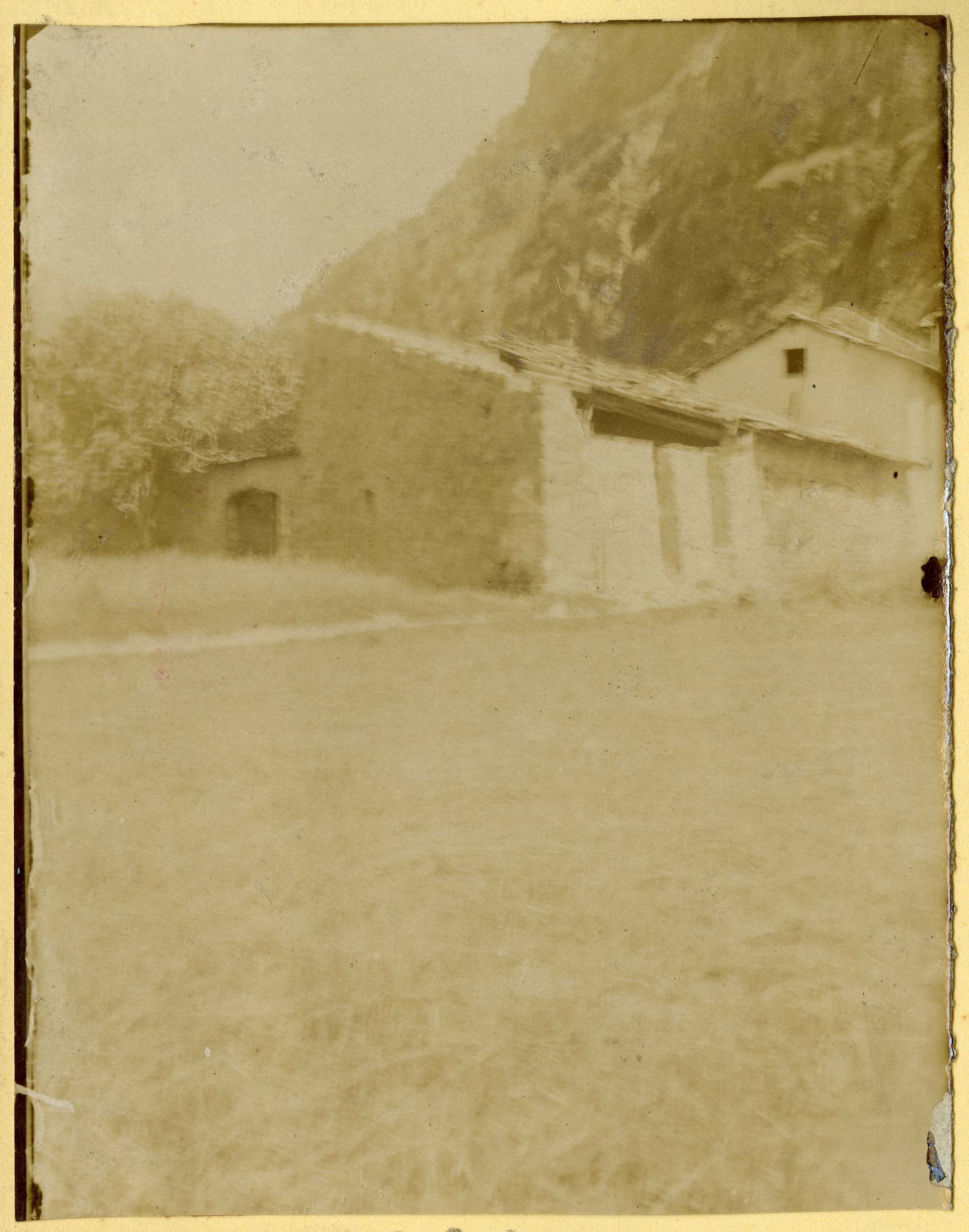 Verrès - Cascina La Grange Neuve (positivo) di Anonimo aostano (inizio XX)