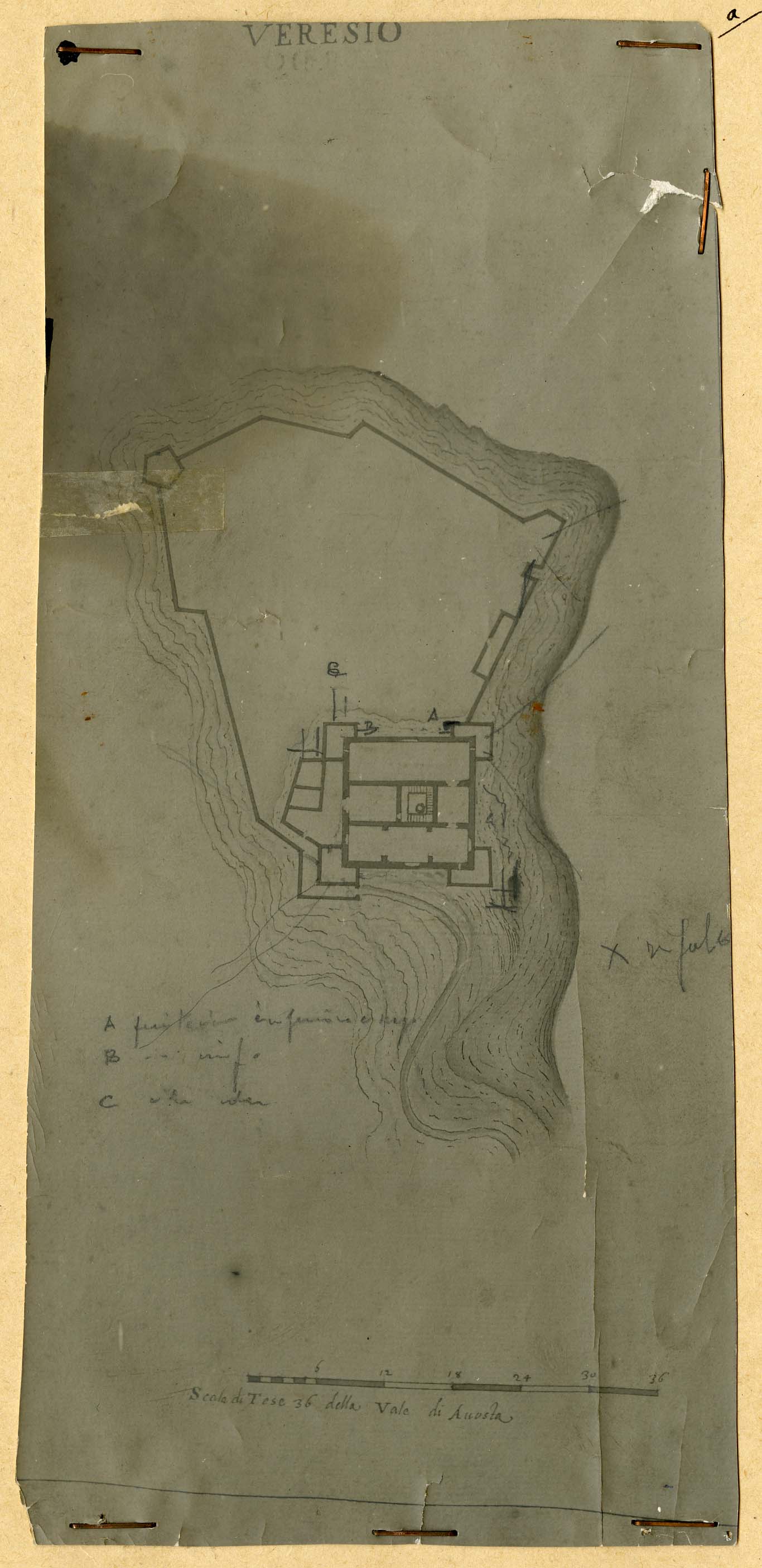 Valle d'Aosta - Architettura militare - Castelli (positivo) di Anonimo aostano (prima metà XX)