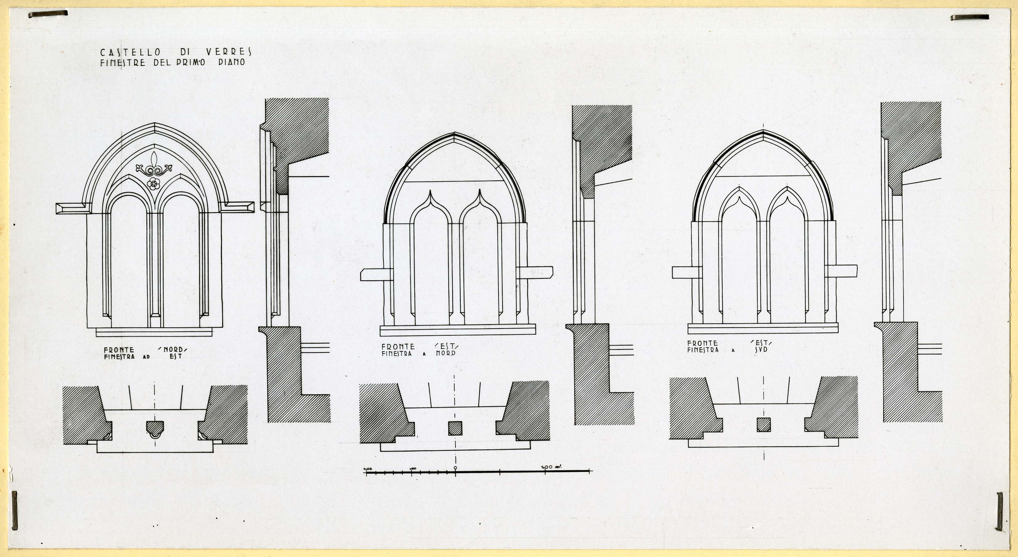 Valle d'Aosta - Architettura militare - Castelli (positivo) di Pedrini, Augusto (secondo quarto XX)
