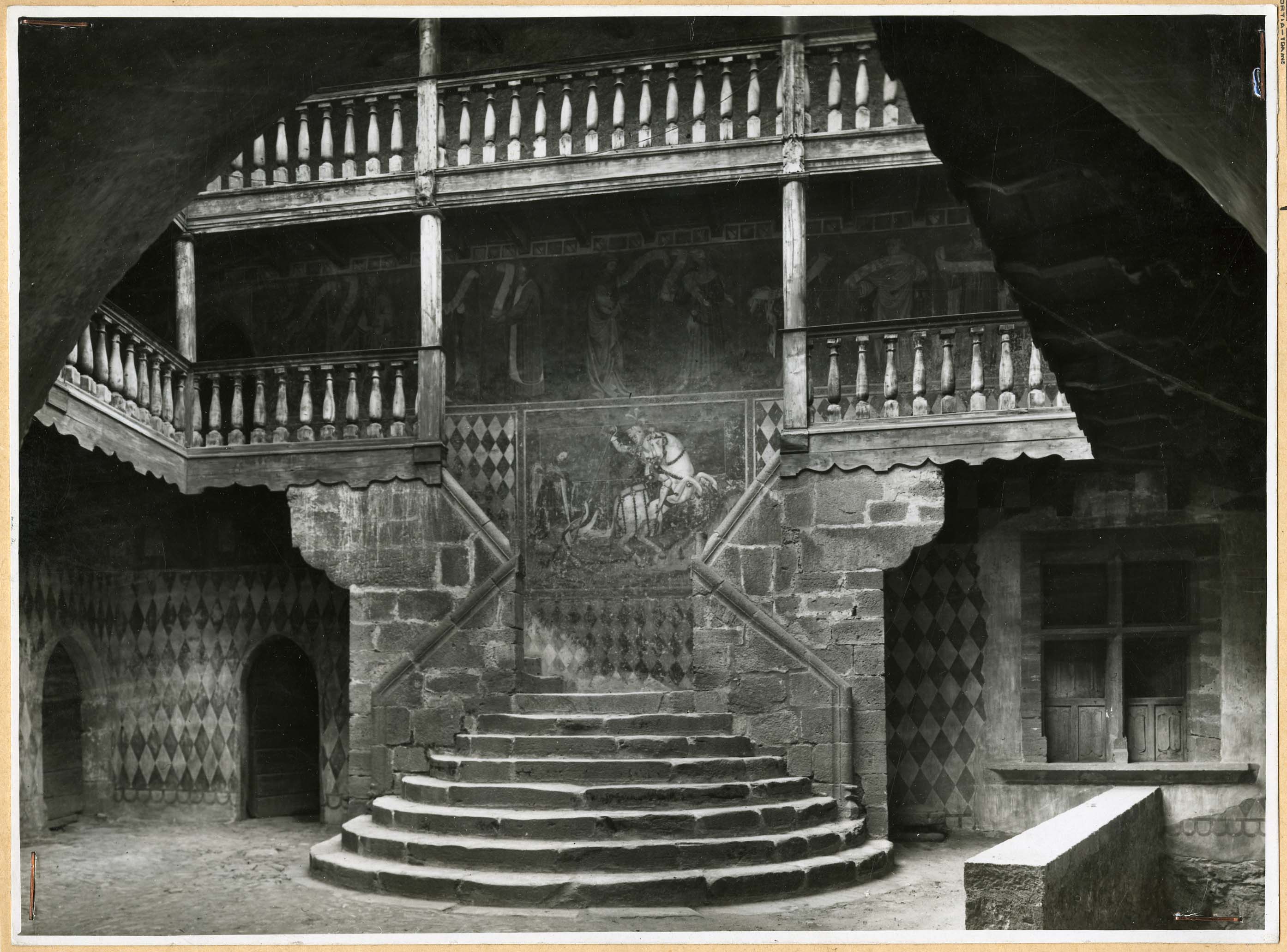 Valle d'Aosta - Elementi architettonici - Scale (positivo) di Pedrini, Augusto (secondo quarto XX)