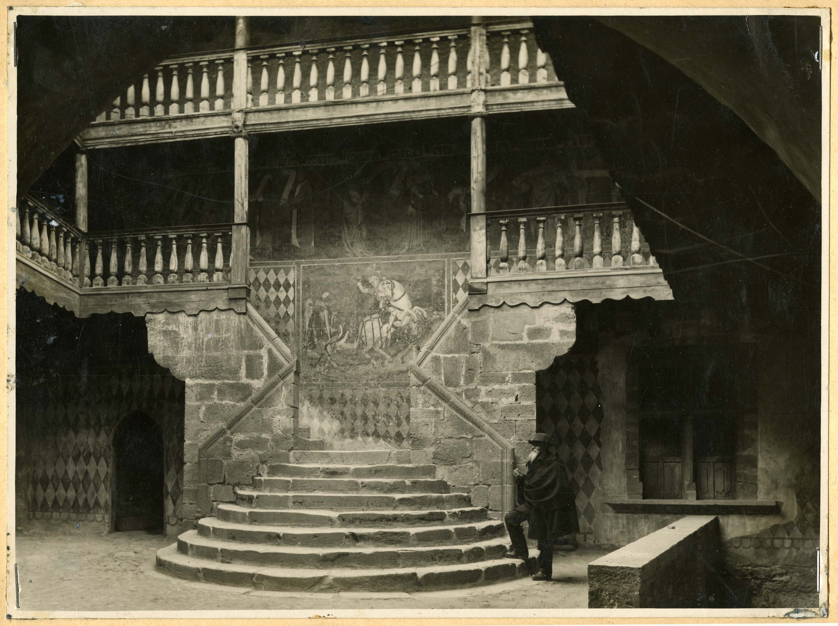 Valle d'Aosta - Elementi architettonici - Scale (positivo) di Pedrini, Augusto (secondo quarto XX)