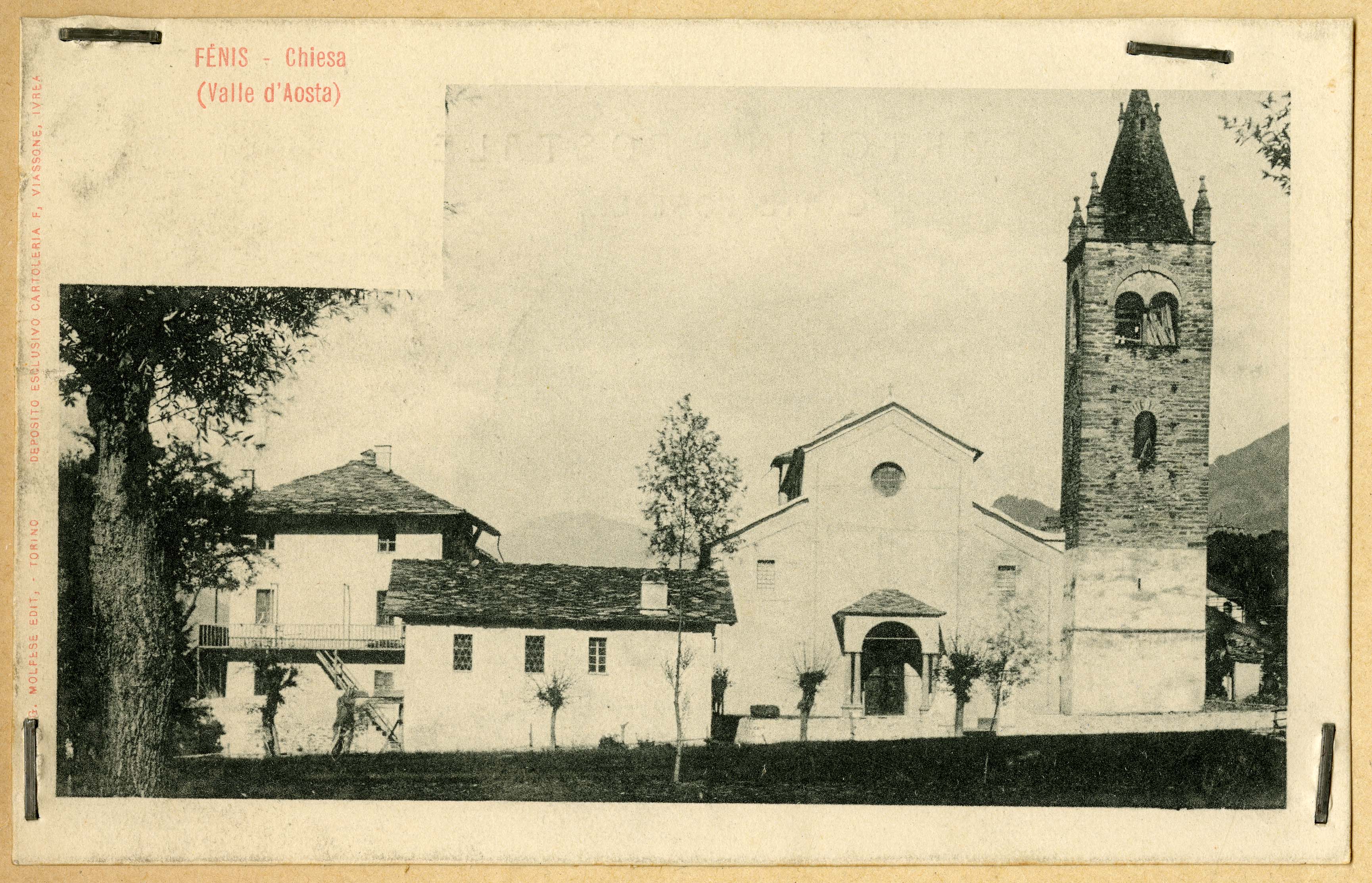 Valle d'Aosta - Architettura religiosa - Chiese (positivo) di Anonimo aostano (inizio XX)