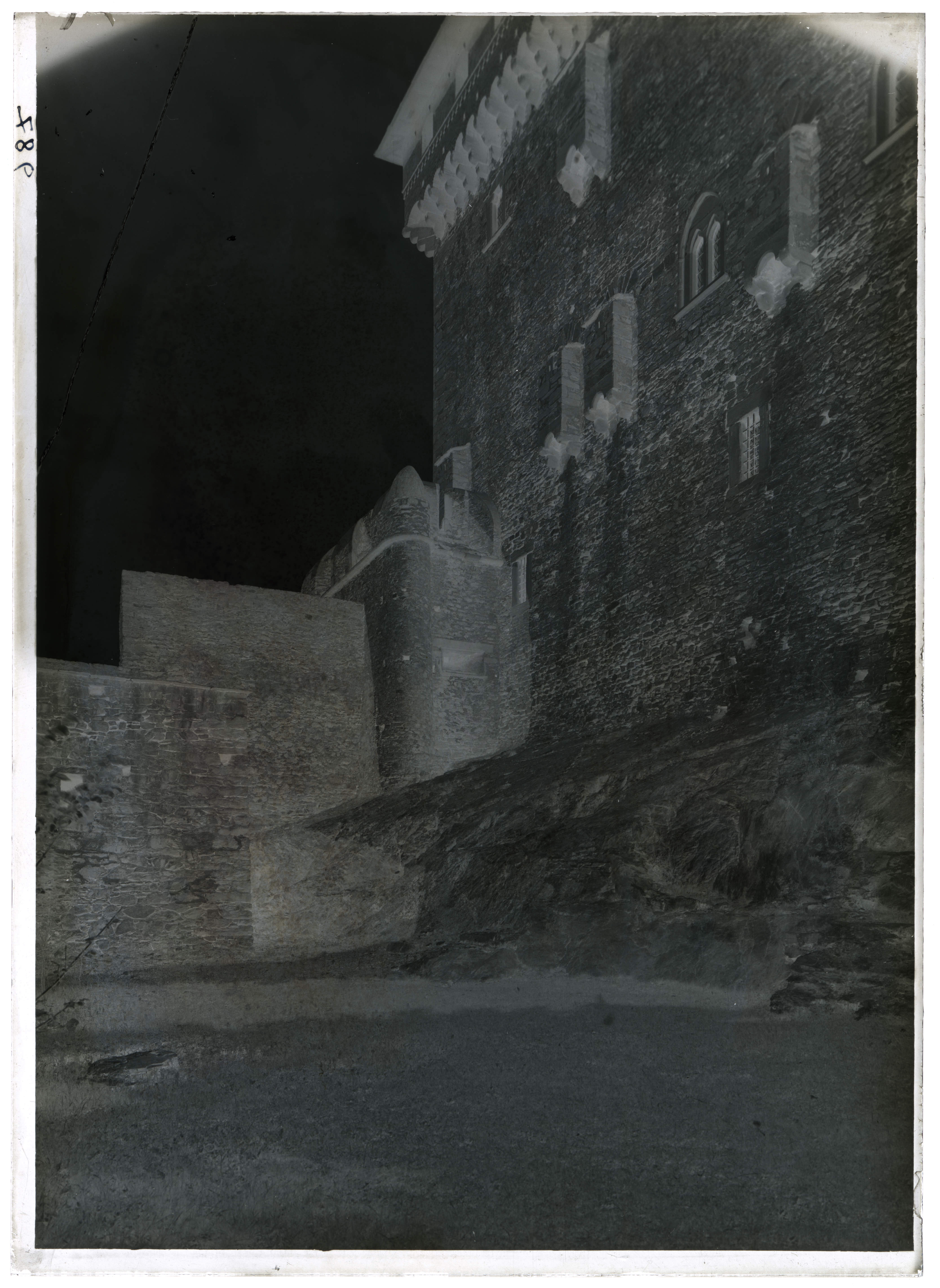 Valle d'Aosta - Architettura militare - Castelli (negativo) di Pedrini, Augusto (XX)