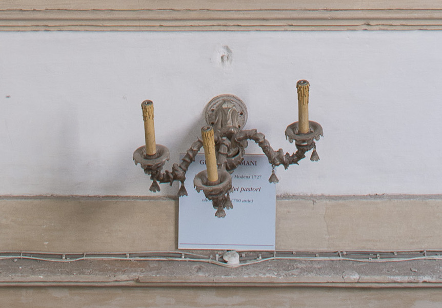 candeliere da parete - bottega muranese (sec. XVIII)