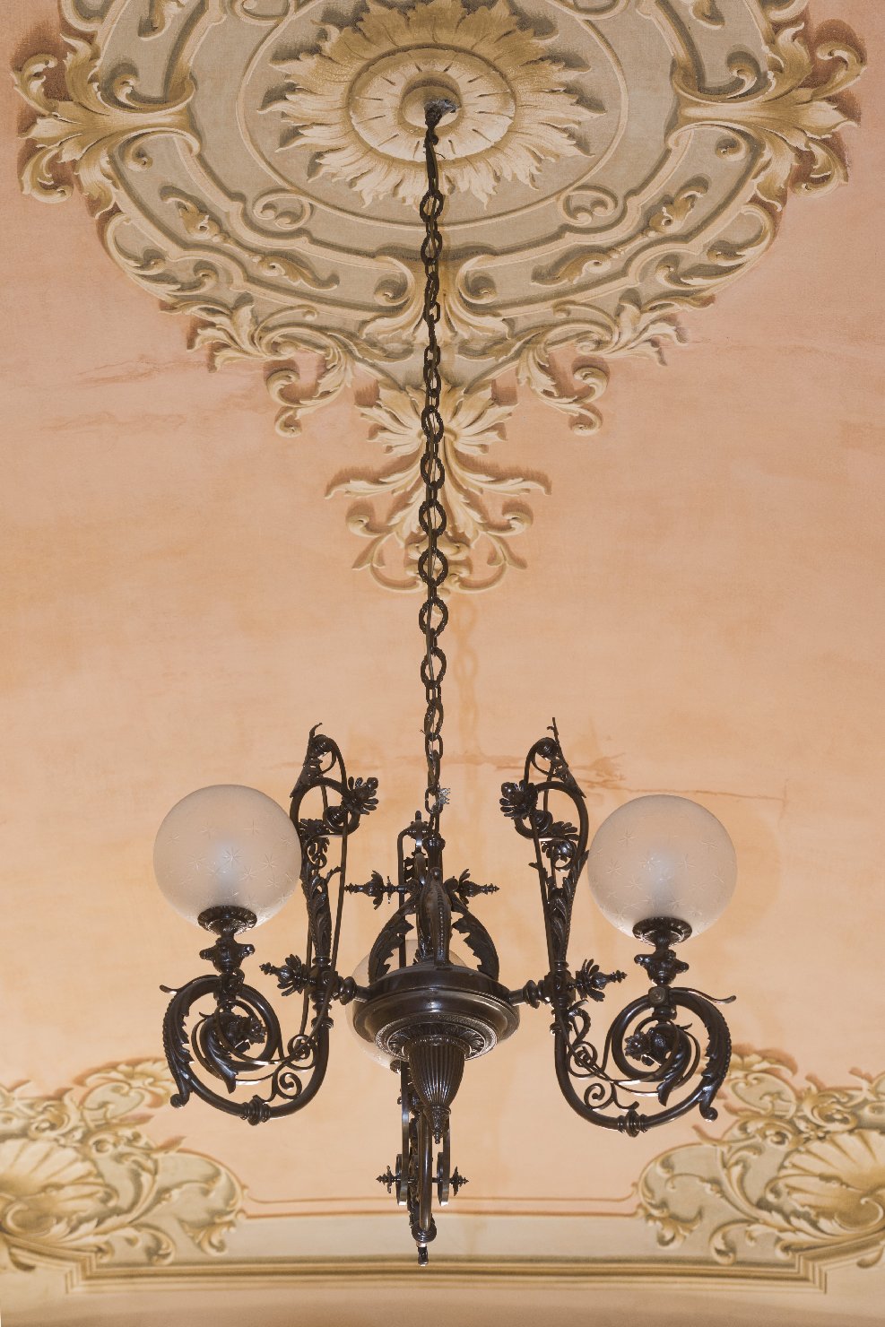 lampadario - bottega modenese (prima metà sec. XX)