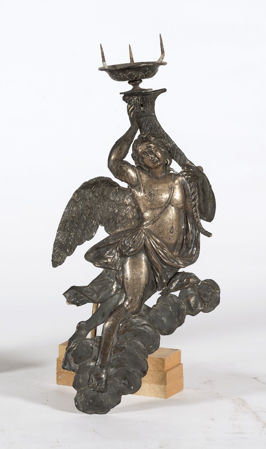 angeli (candeliere, frammento) di Vincenzi Giacomo (sec. XIX)