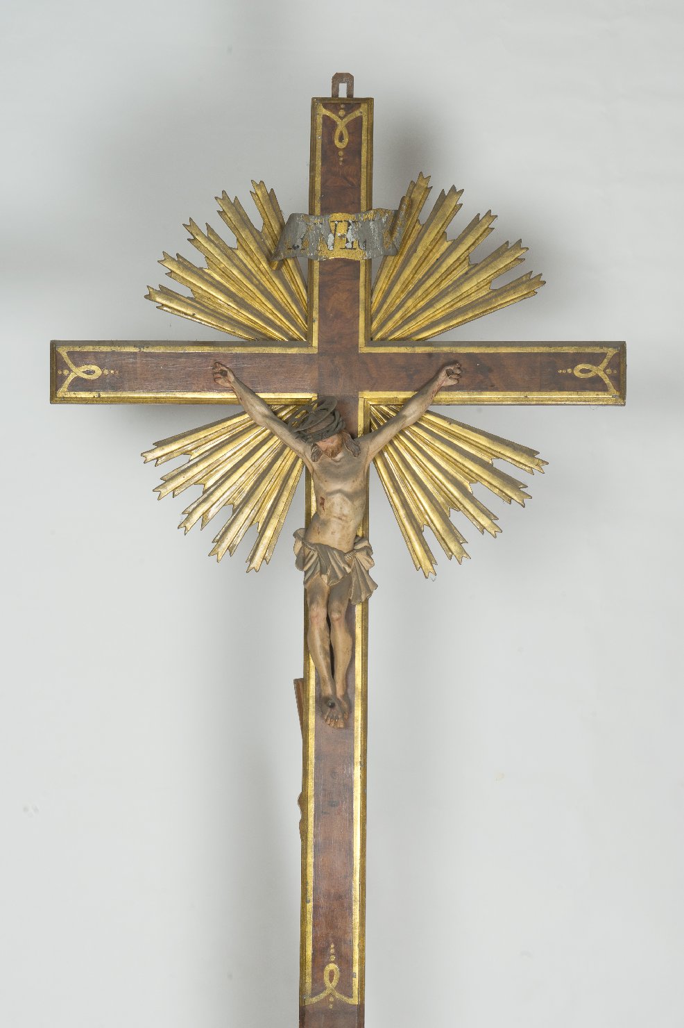 Cristo crocifisso (crocifisso) - bottega emiliana (secc. XVIII/ XIX)