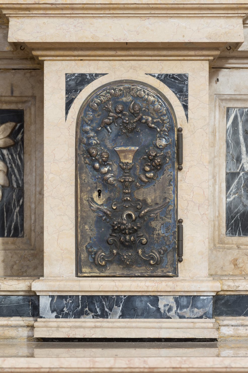 sportello di tabernacolo - bottega modenese (sec. XVII)