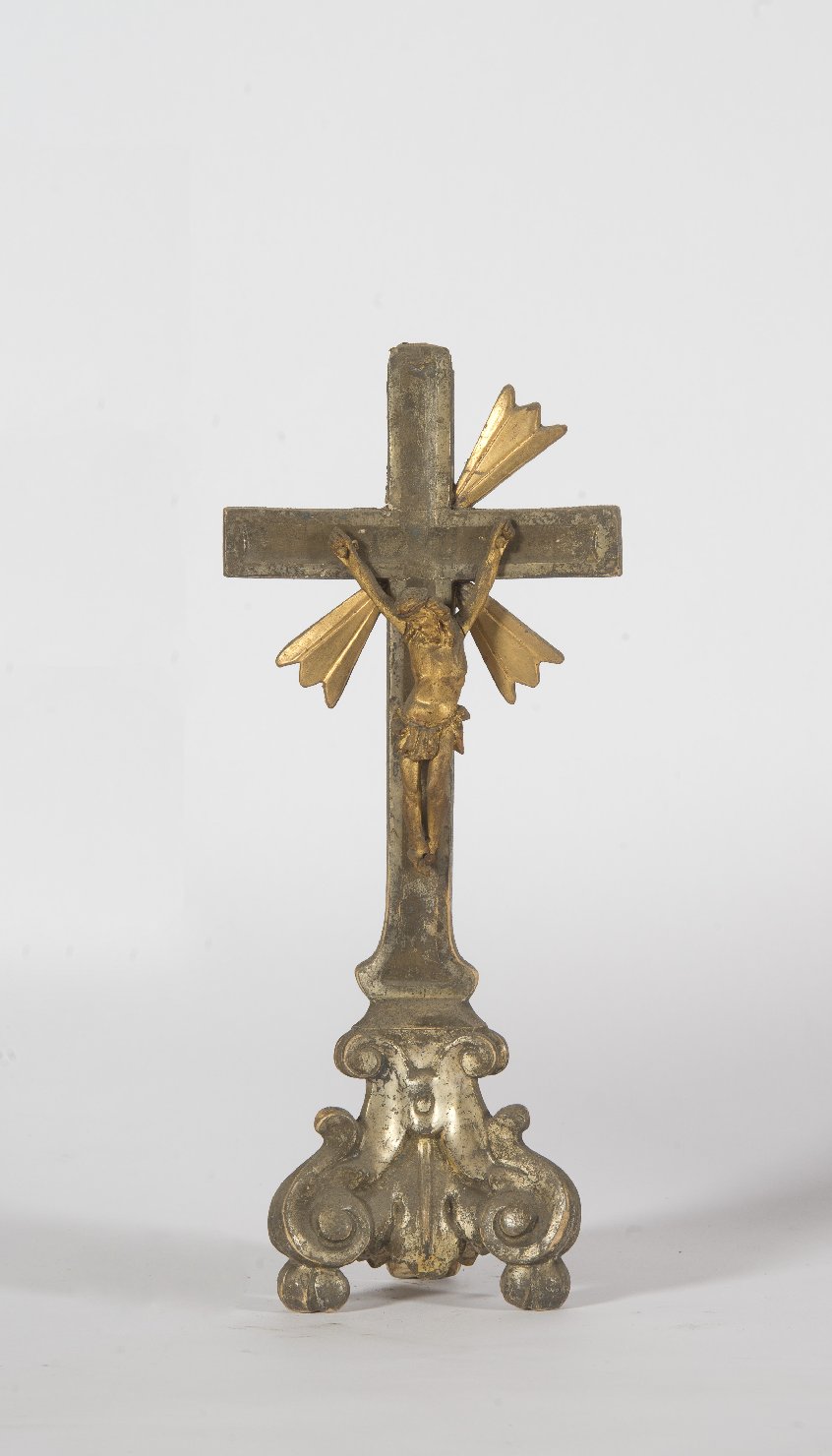 Cristo crocifisso (croce da tavolo) - bottega emiliana (sec. XVIII)