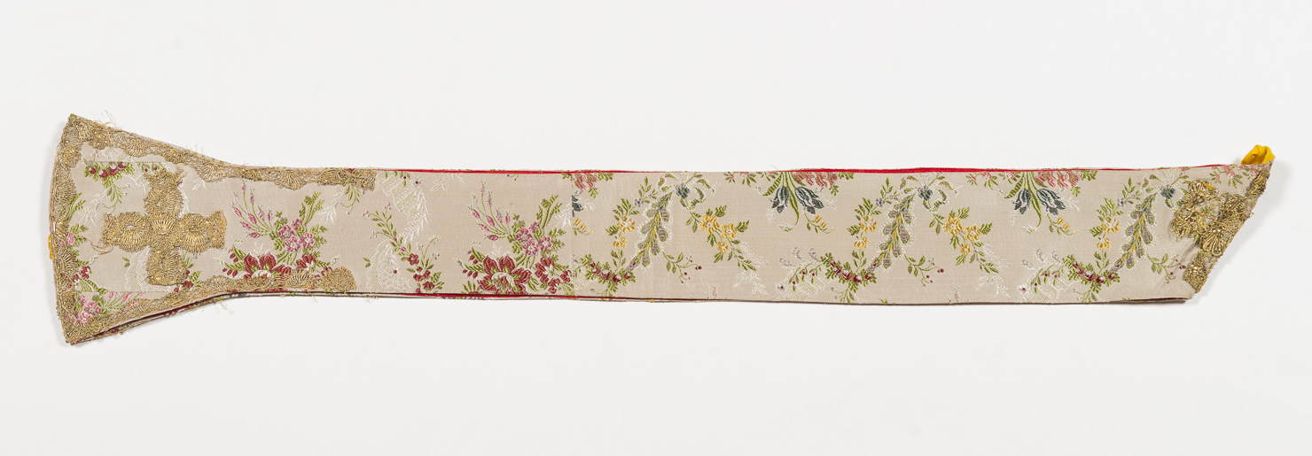 stola - manifattura italiana (seconda metà sec. XVIII)