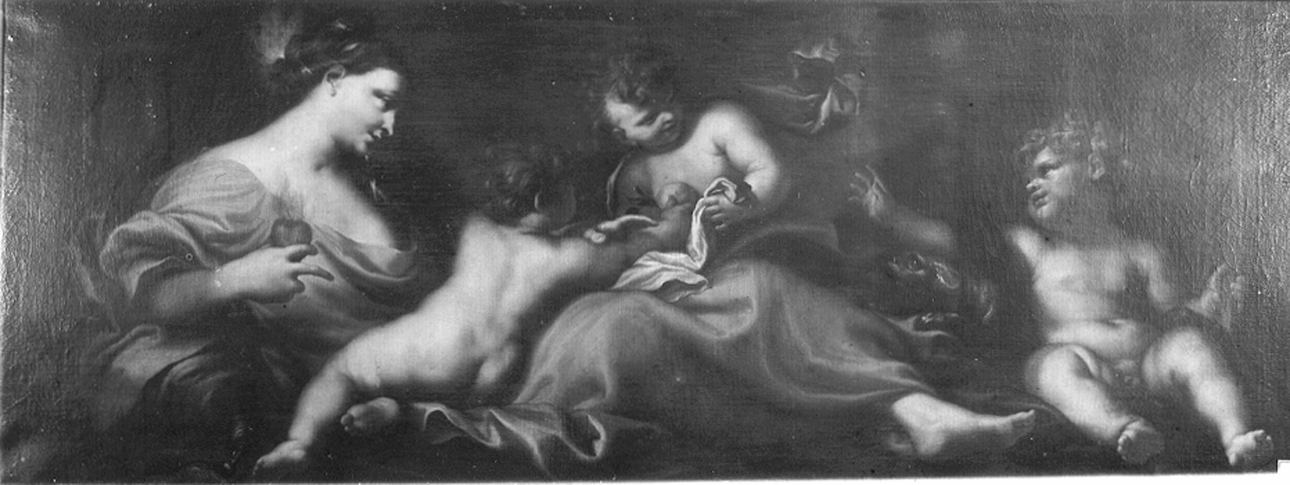 Piola, Domenico. Carità - Genova - Museo dell’Accademia Ligustica di Belle Arti (negativo) di Foto cresta (prima metà XIX)