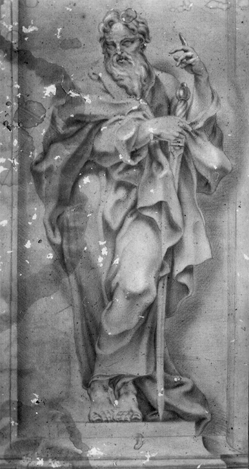 Autore ignoto. Figura allegorica - Genova - Museo dell’Accademia Ligustica di Belle Arti (negativo) di Foto cresta (metà XX)