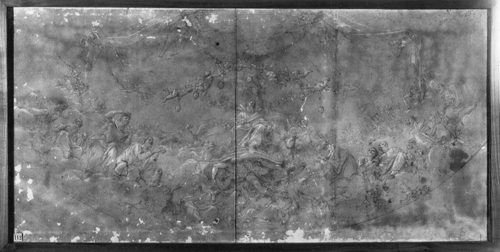 Autore ignoto. Gloria di Santi - Genova - Museo dell’Accademia Ligustica di Belle Arti (negativo) di Foto cresta (metà XX)