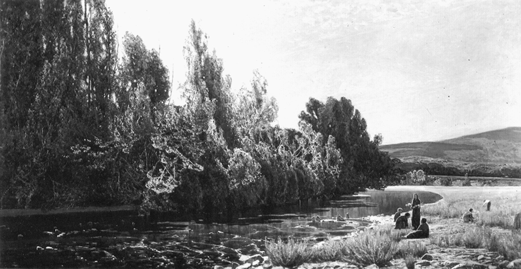 D'Avendano, Serafino. Paesaggio - Genova - Museo dell’Accademia Ligustica di Belle Arti (negativo) di Foto cresta (prima metà XX)