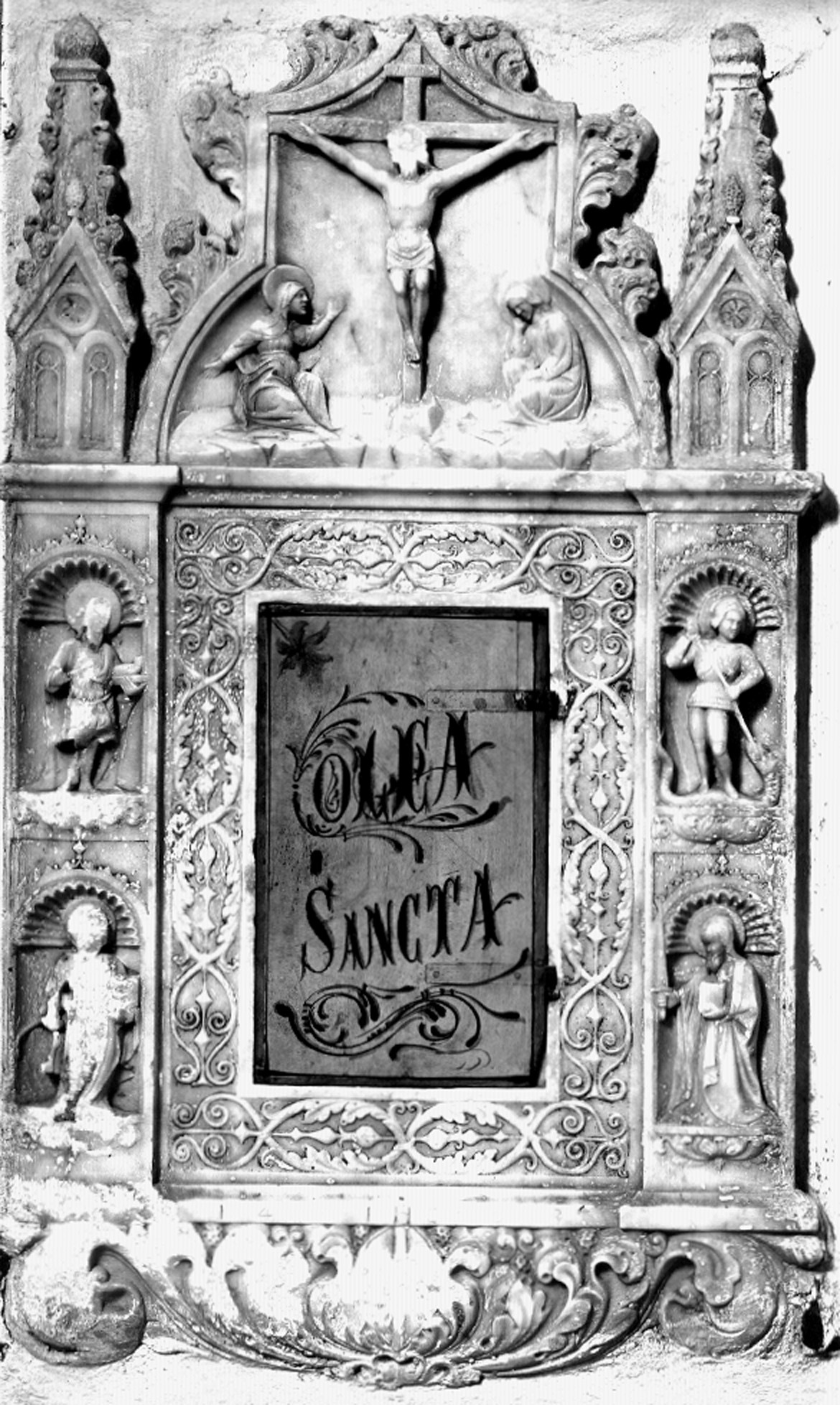 Autore ignoto. Olea Sancta - La Spezia - Chiesa di San Giorgio (negativo) di Foto Gasparini (metà XX)