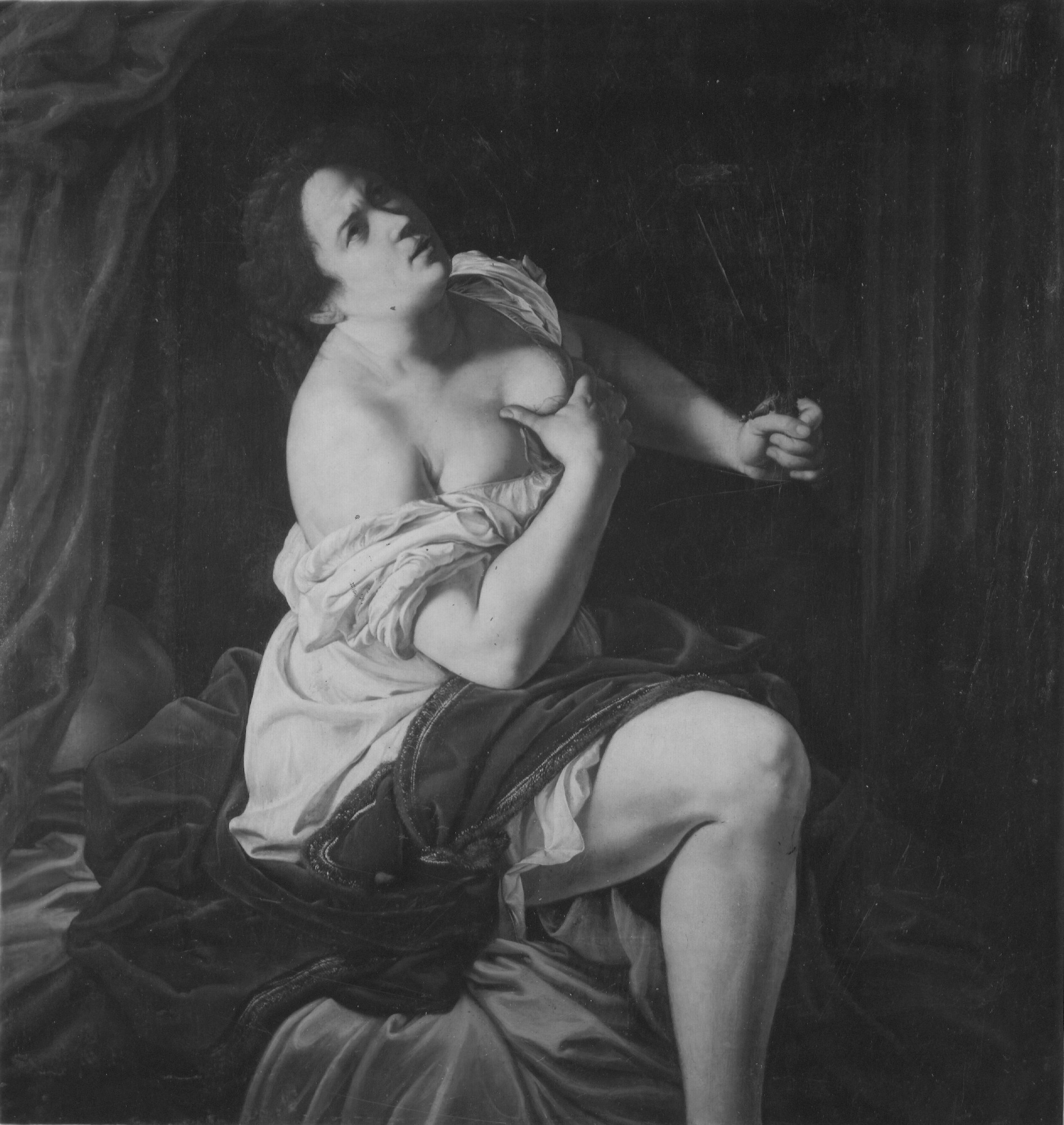 Gentileschi, Artemisia. Lucrezia - Milano - Collezione Etro (negativo) di Foto Gasparini (prima metà XX)