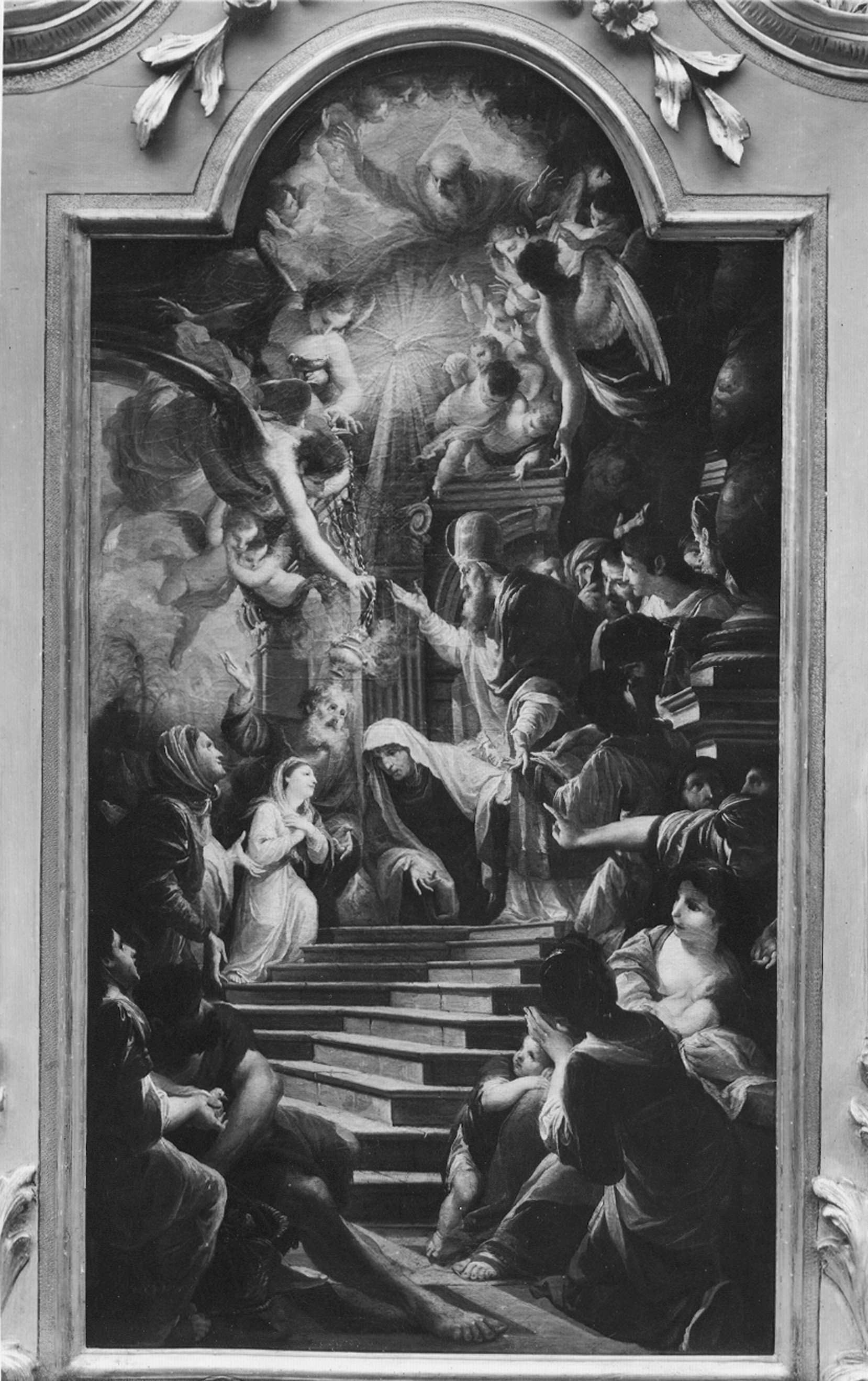 Autore ignoto. Presentazione di Maria Vergine al tempio - Genova - Villa Balbi Durazzo Gropallo allo Zerbino (negativo) di Gasparini, Renato (metà XX)