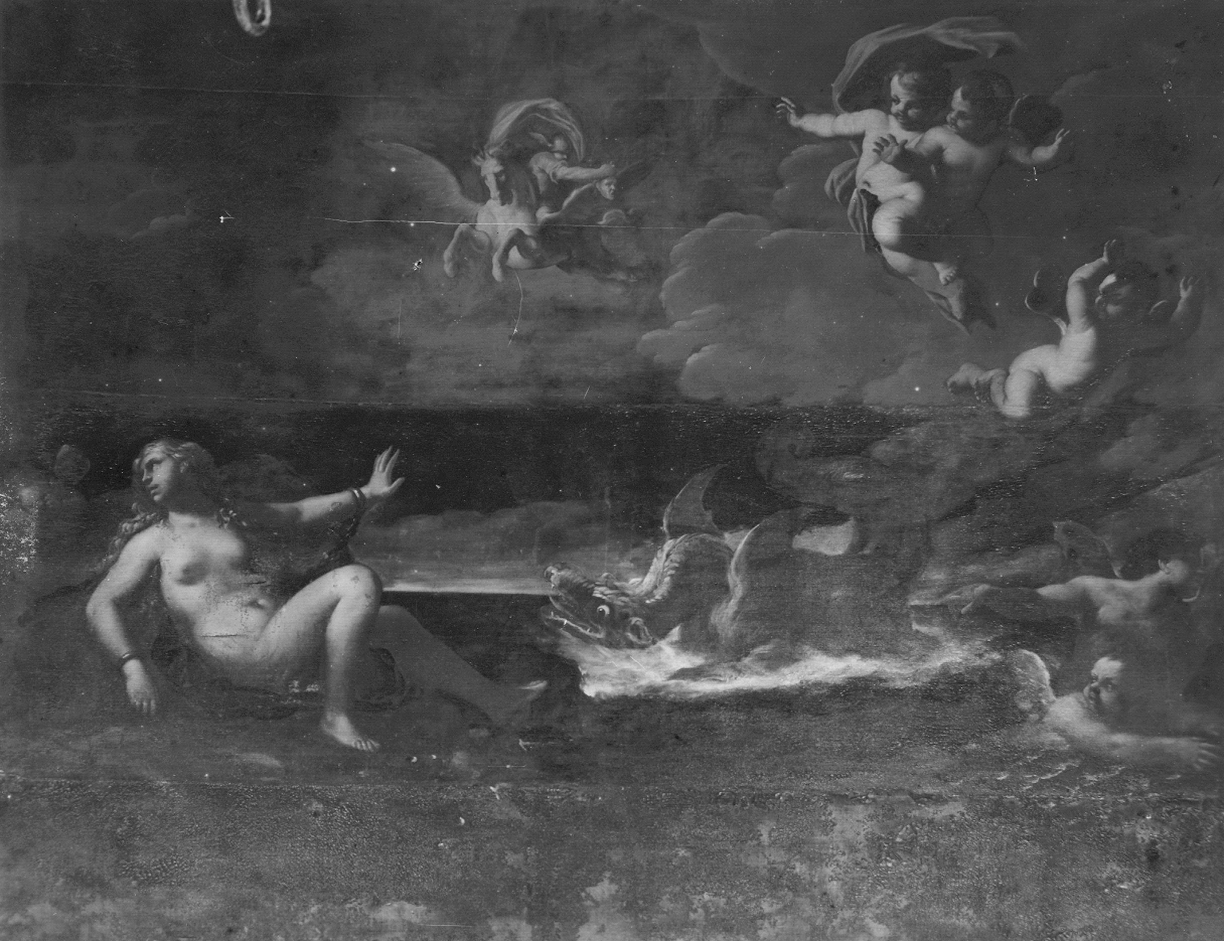 Giordano, Luca (ambito). Anfitrite - Genova - Palazzo Piuma (negativo) di Foto Cresta (prima metà XX)