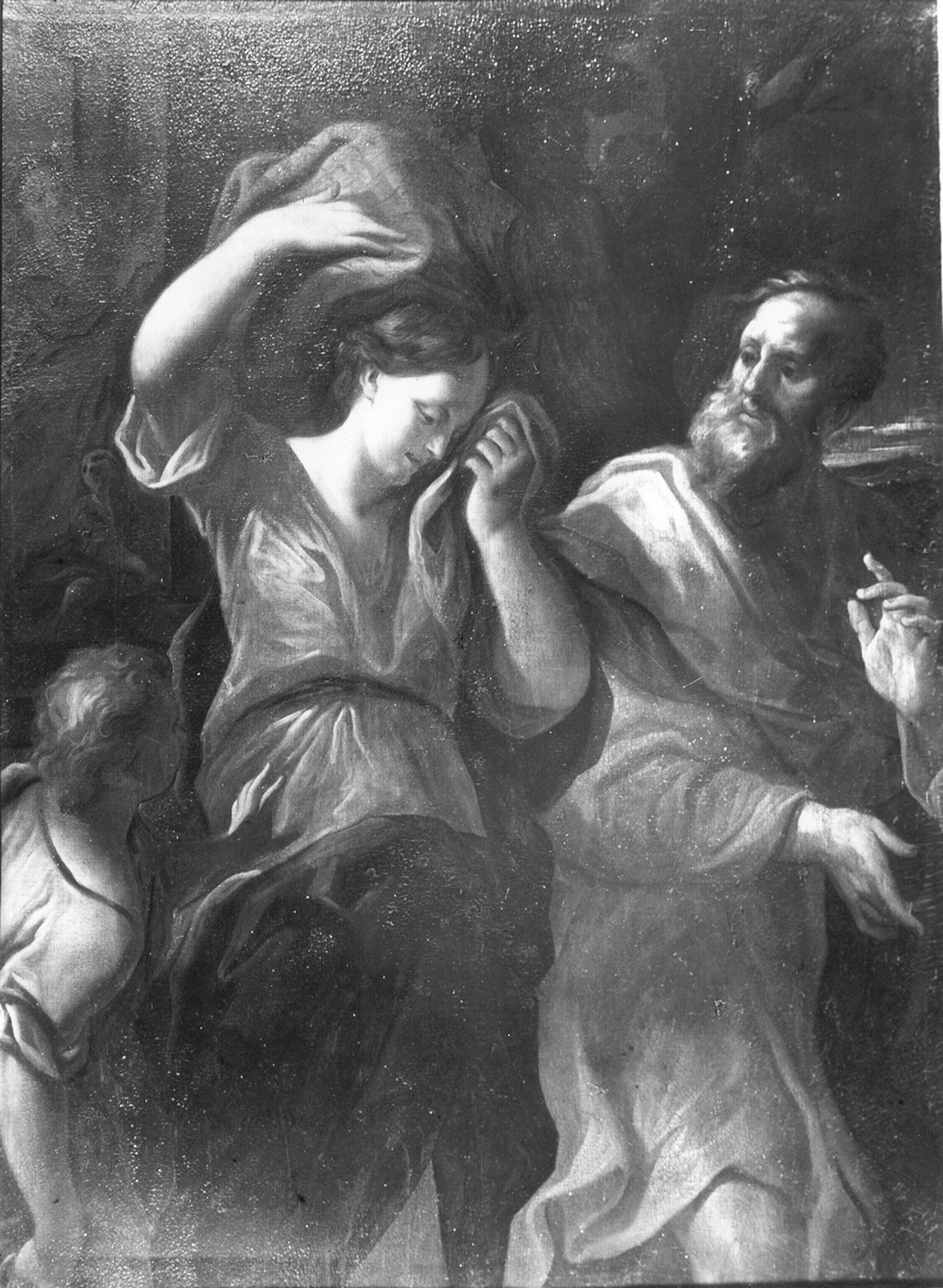 Bertolotto, Giovanni Lorenzo. Il ritorno di Agar - Genova - Palazzo Piuma (negativo) di Foto Cresta (prima metà XX)