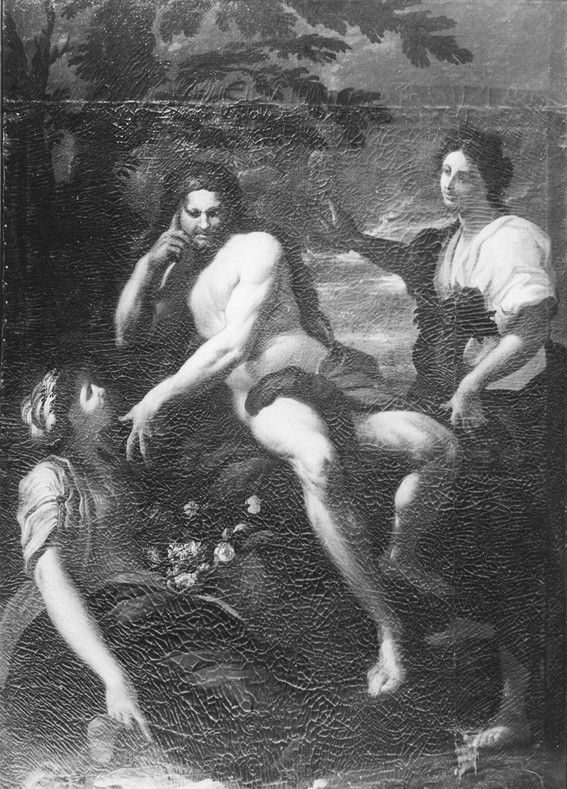 Bertolotto, Giovanni Lorenzo. Ercole al bivio - Genova - Palazzo Piuma (negativo) di Foto Cresta (prima metà XX)