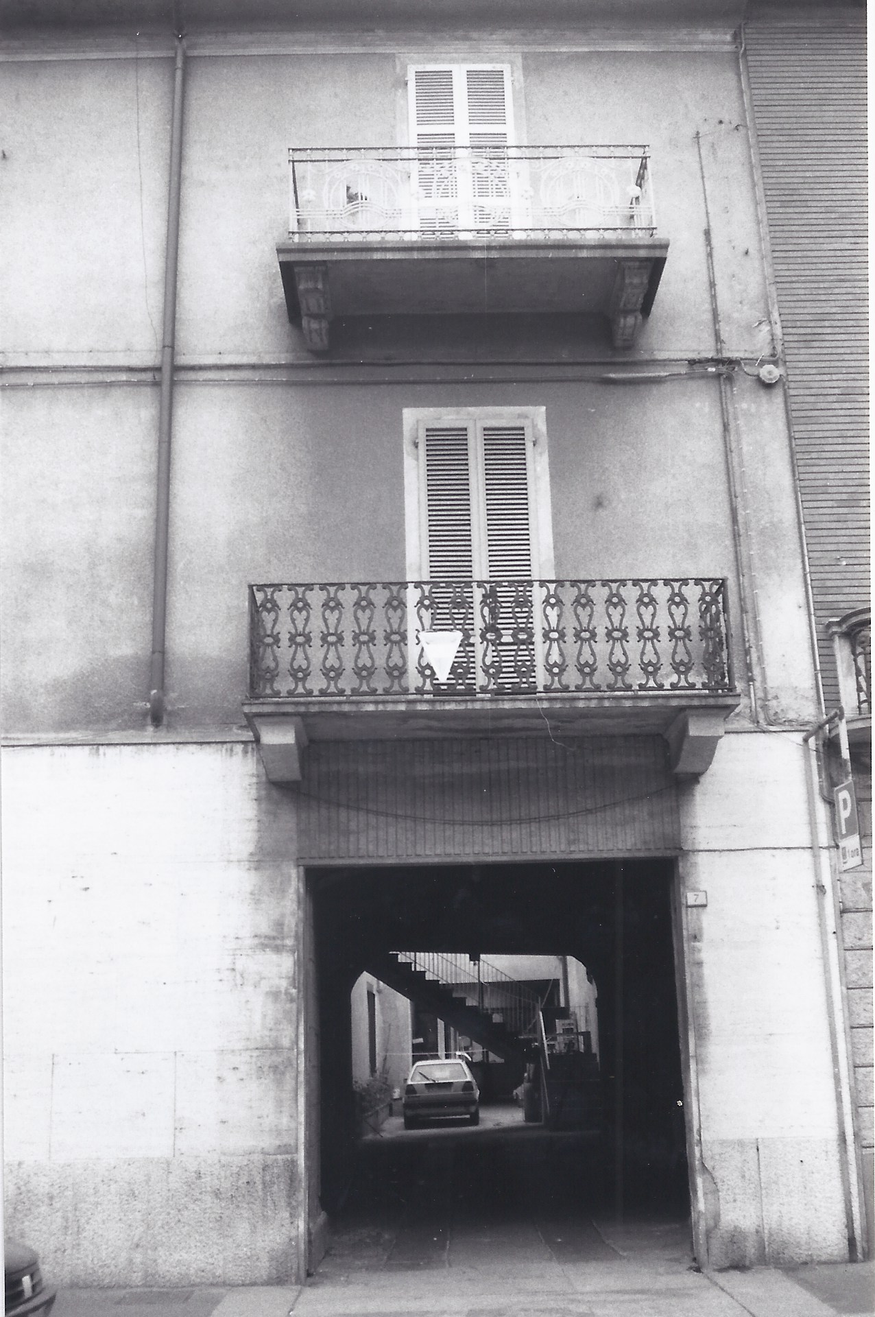 Albergo Barca (casa, a schiera) - Castel San Giovanni (PC)  (XV, seconda metà)