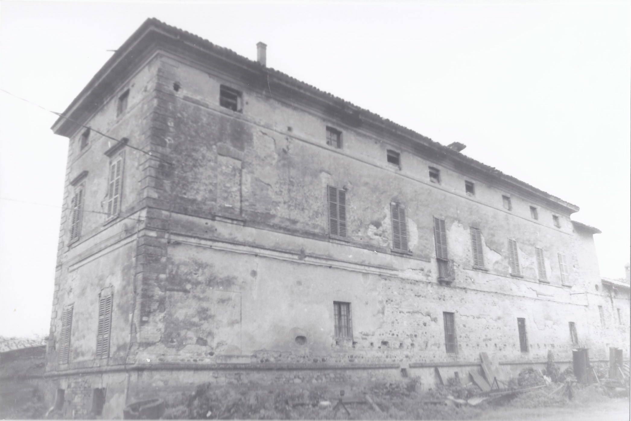 Villa Mandelli (villa, nobiliare) - Gossolengo (PC)  (XVIII)