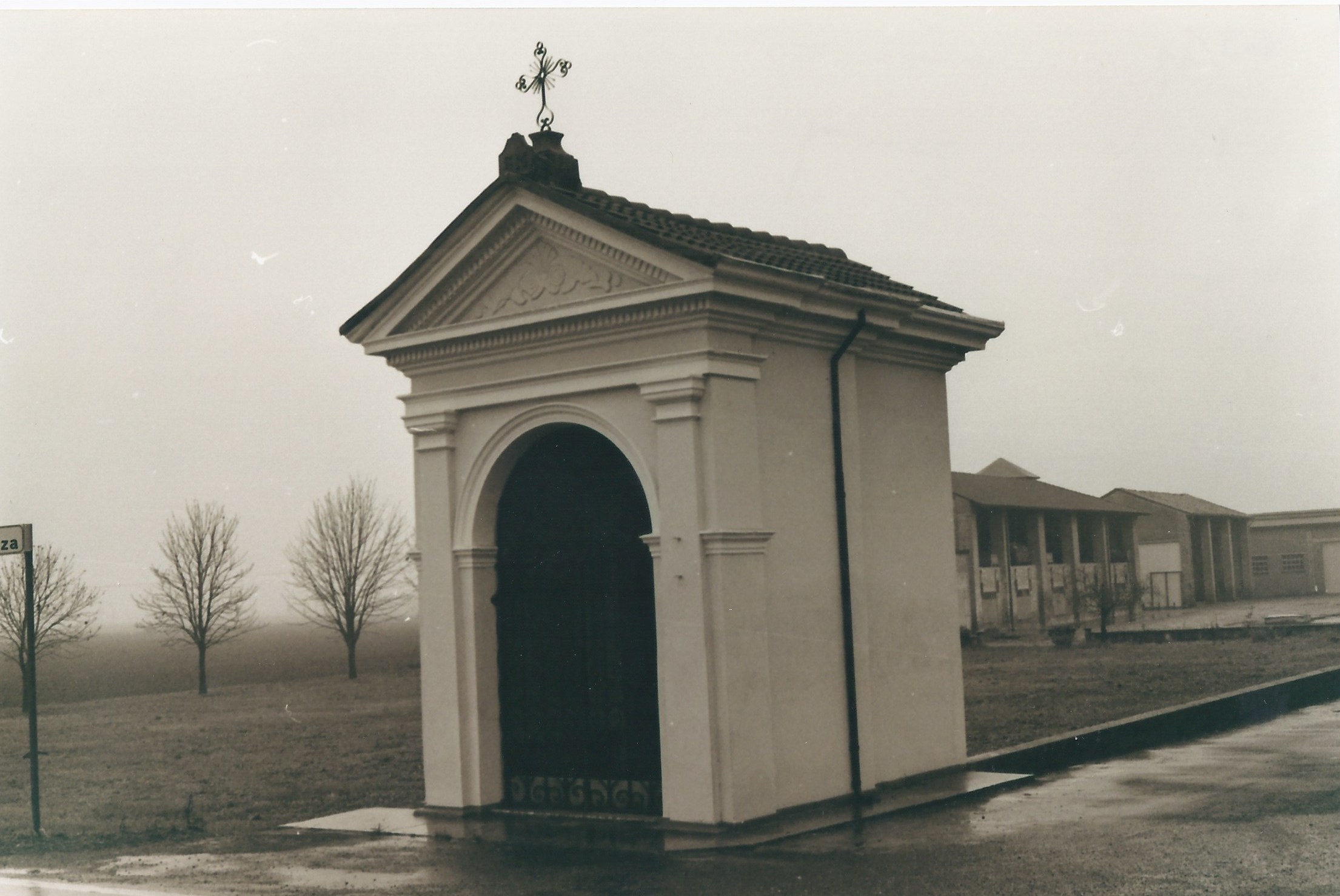 Maestà con Madonna (maestà) - Cortemaggiore (PC)  (XIX, prima metà)