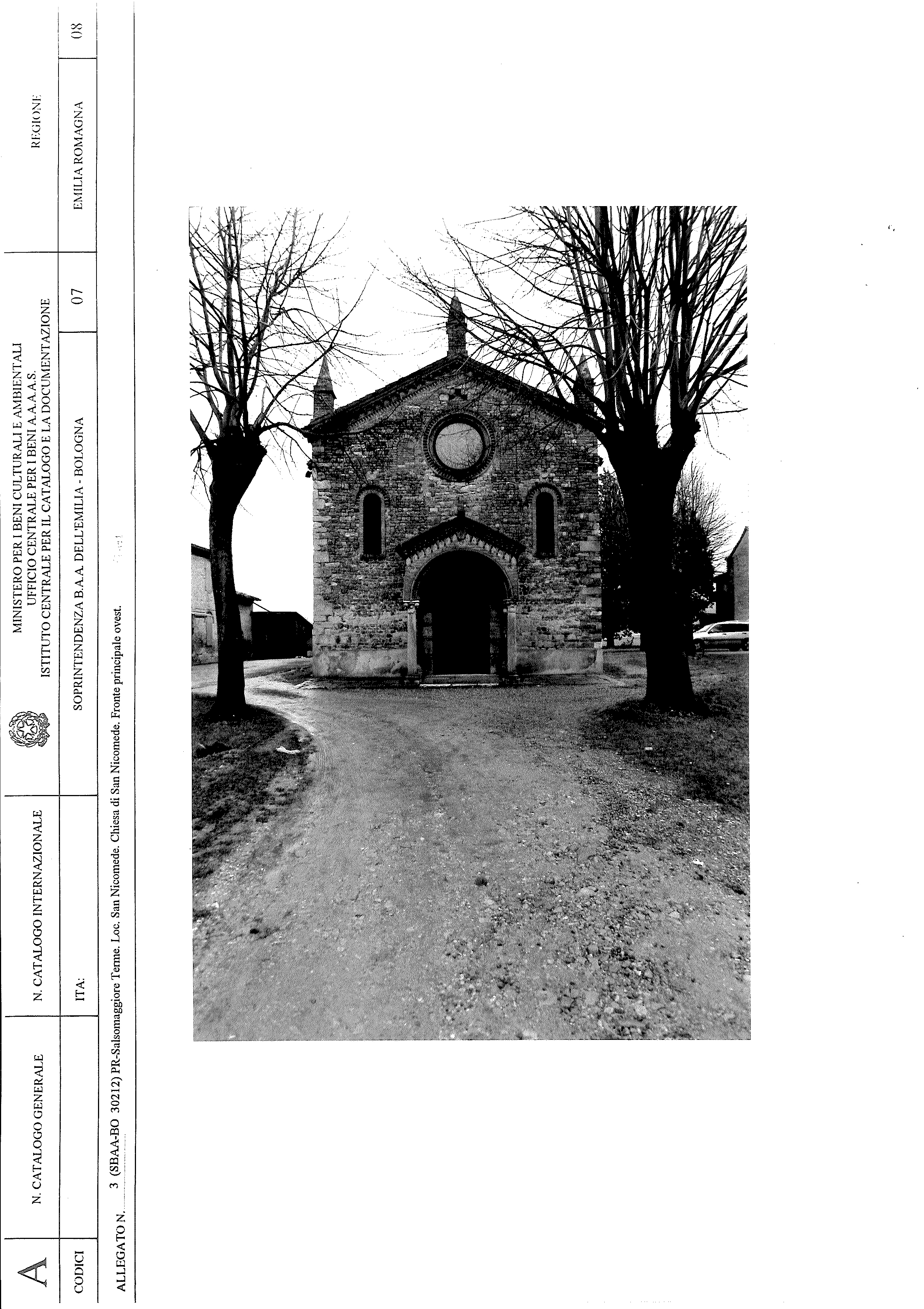 Chiesa di S. Nicomede Martire (chiesa, parrocchiale) - Salsomaggiore Terme (PR) 