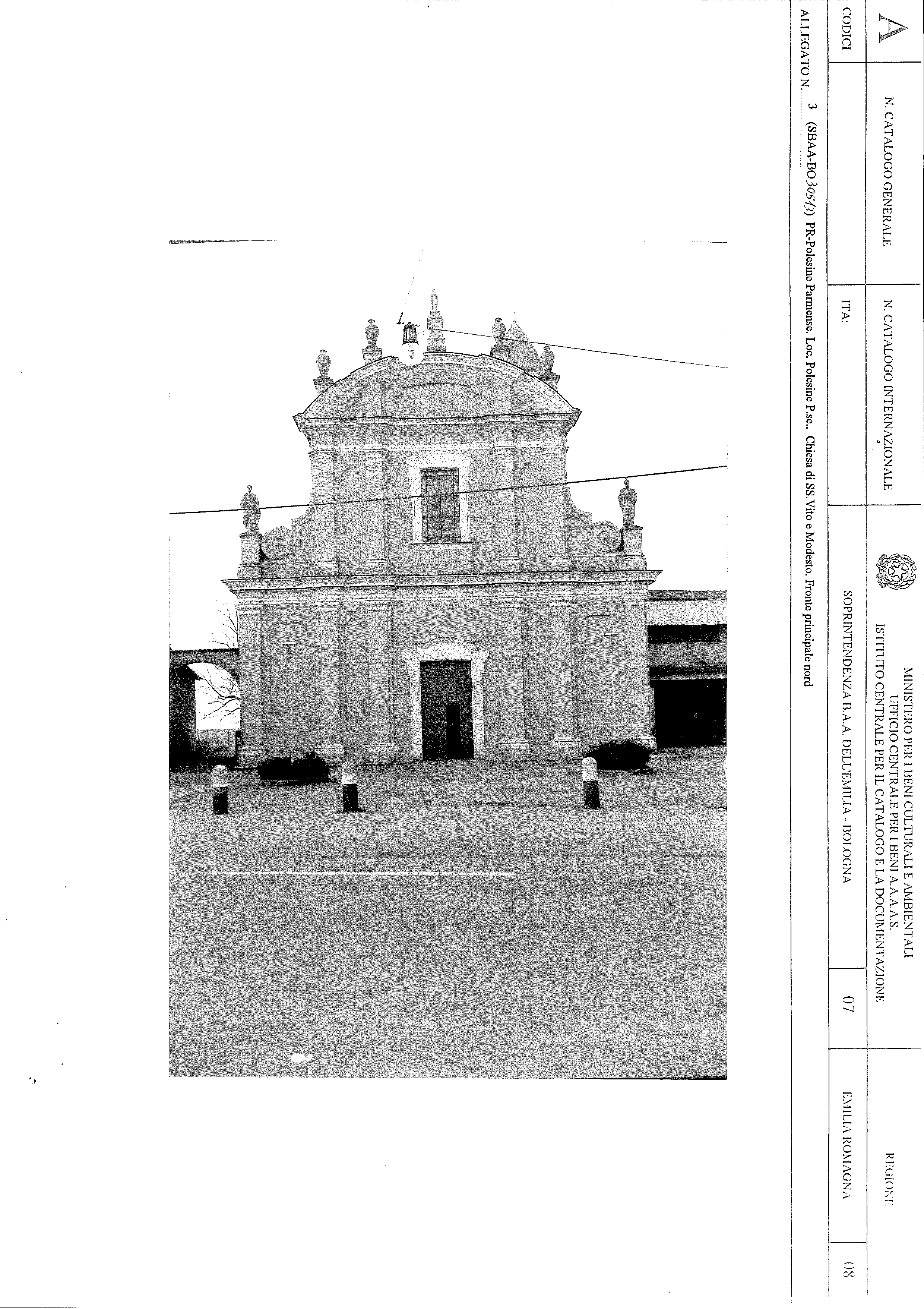 Chiesa di SS. Vito e Modesto (chiesa, parrocchiale) - Polesine Parmense (PR) 